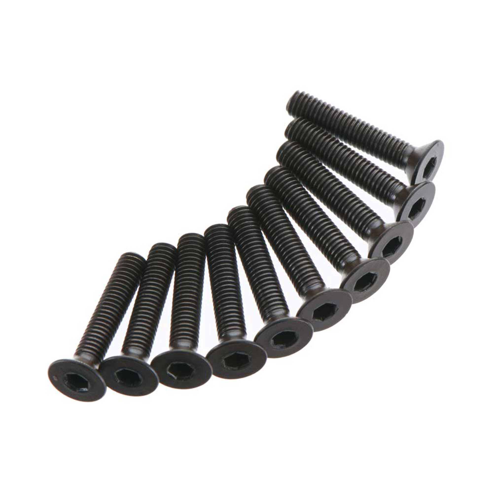 ARRMA Flat Head Screw 3x16mm (10)-ARAC9889