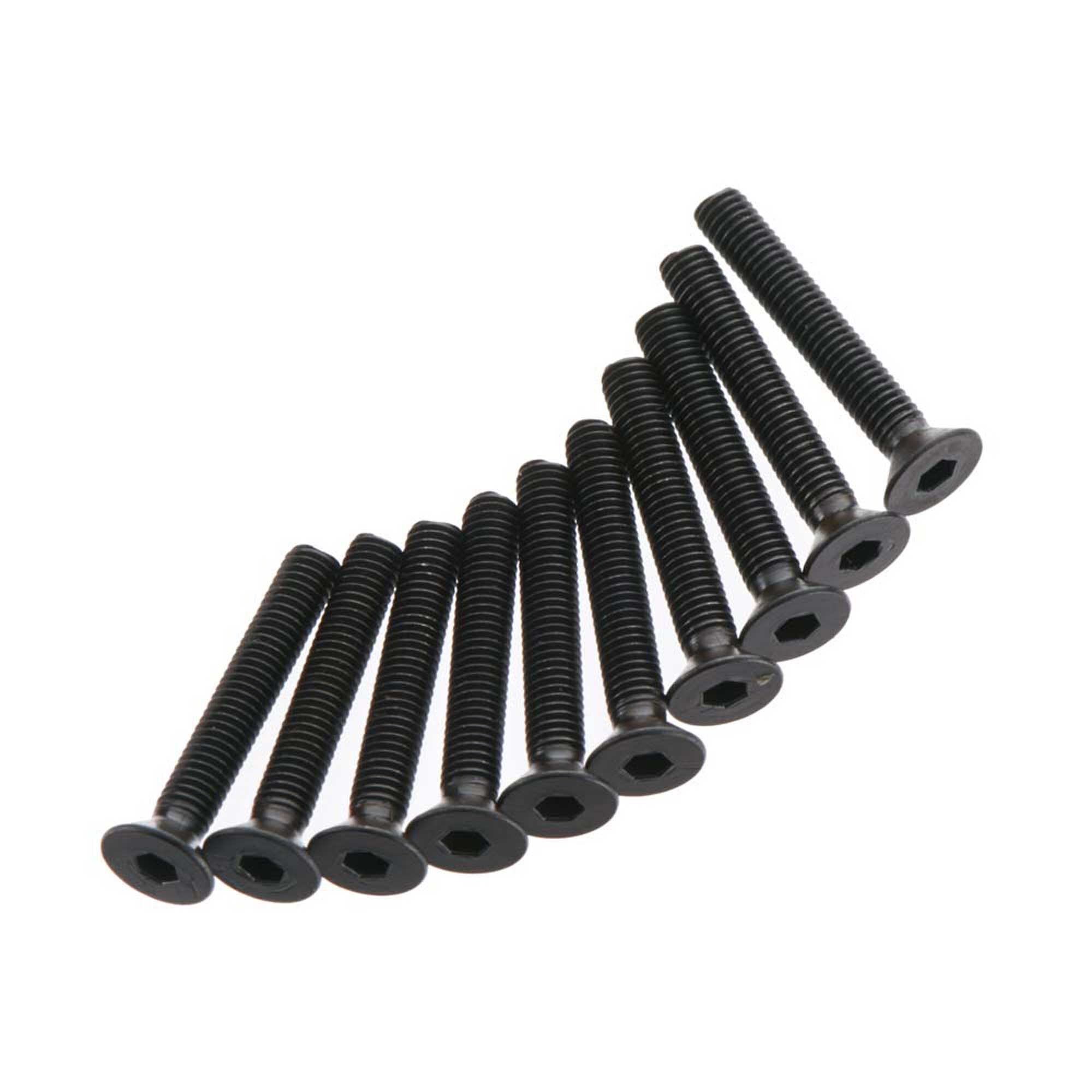 ARRMA Flat Head Screw 3x20mm (10)-ARAC9890