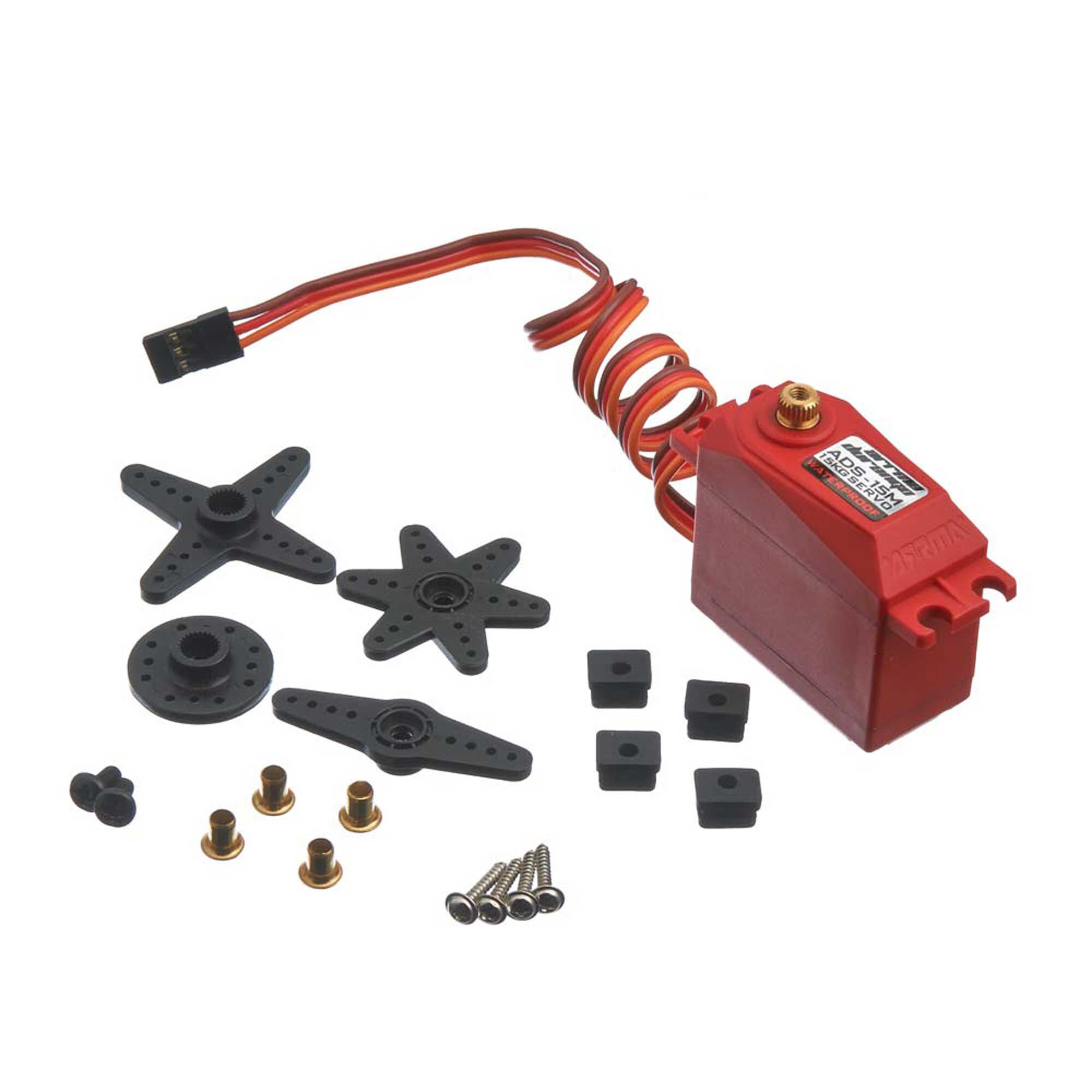 ARRMA AR390139 ADS-15M V2 15kg Waterproof Servo Red-ARAM1025
