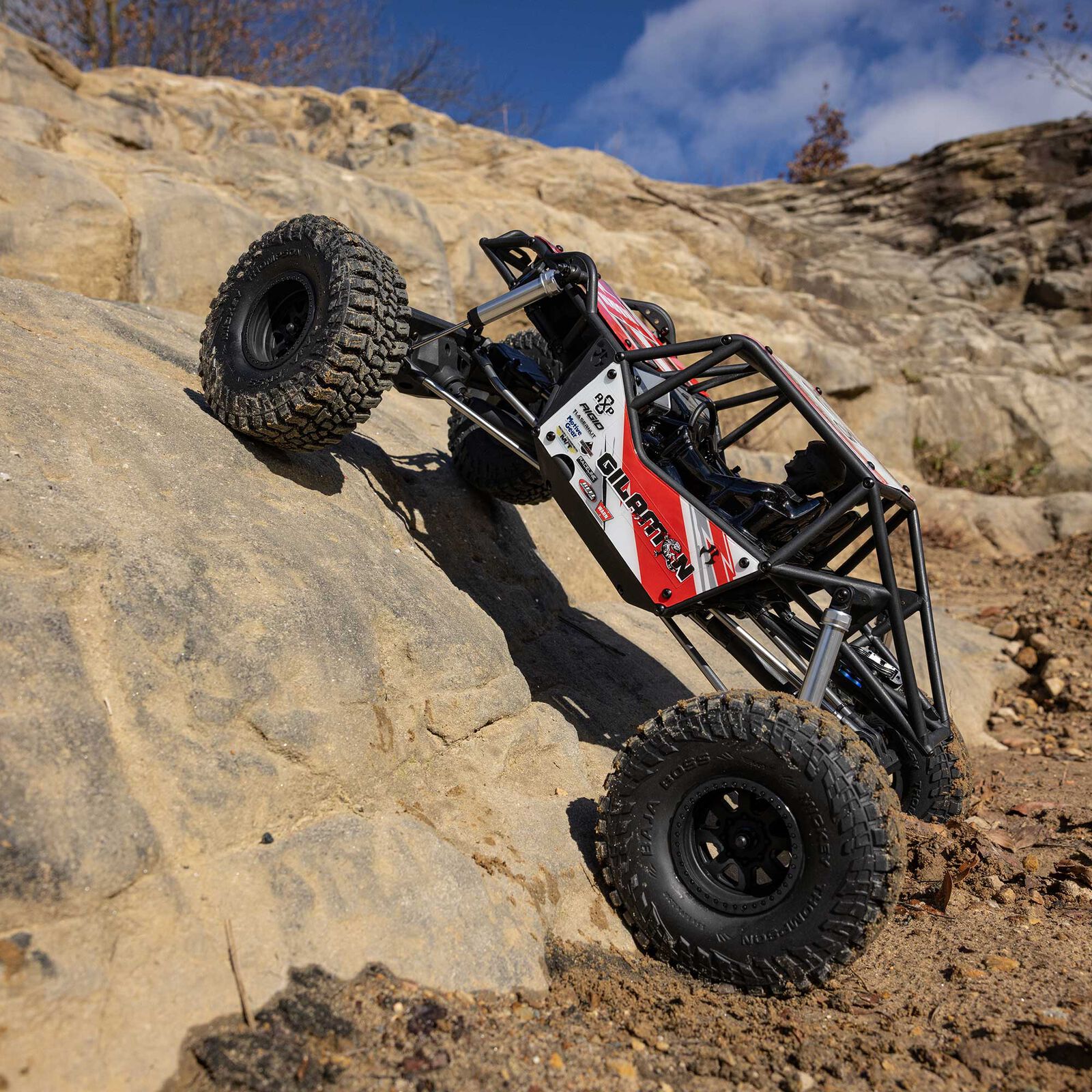Axial 1:8 AXP8 Gilamon 2.2 4X4 RTR Brushed Trail Buggy, Green