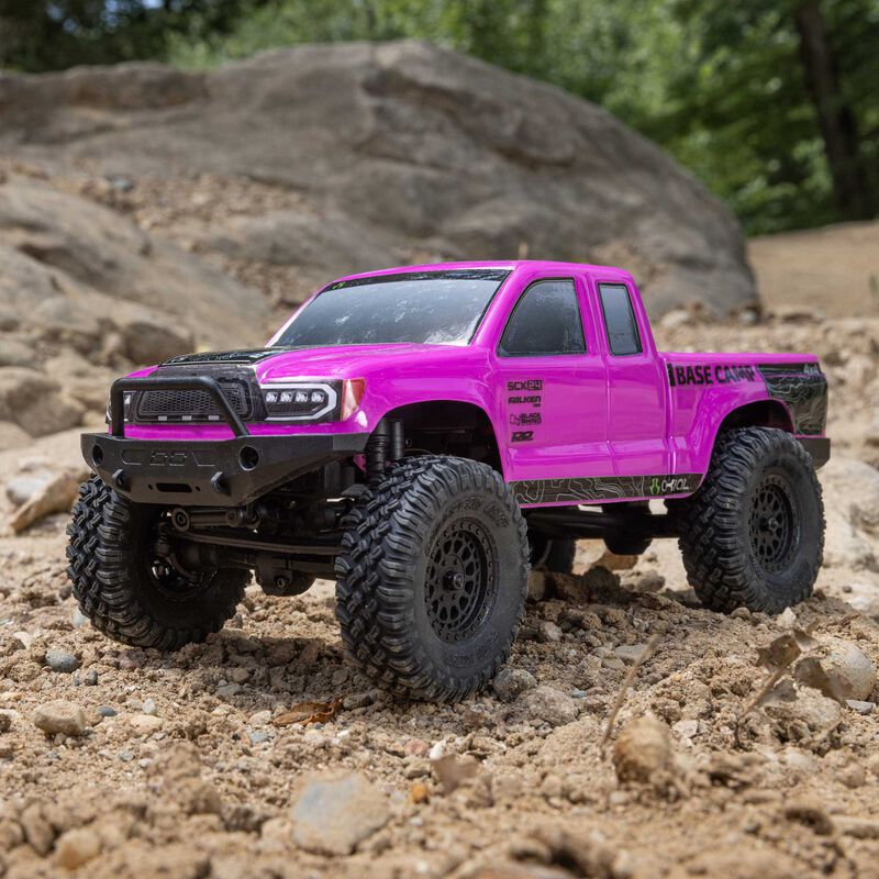 Axial 1:24 SCX24 Base Camp 4WD RTR Scale Mini Crawler w/ 2.4GHz Radio, Battery & Charger-AXI-1219T1/AXI-1219T2/AXI-1219T3
