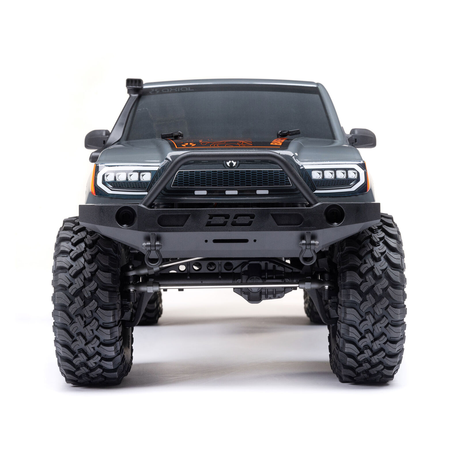 Axial 1:10 SCX10 III Base Camp 4X4 RTR Brushed Rock Crawler, White-/AXI-1375T1/AXI-1375T2