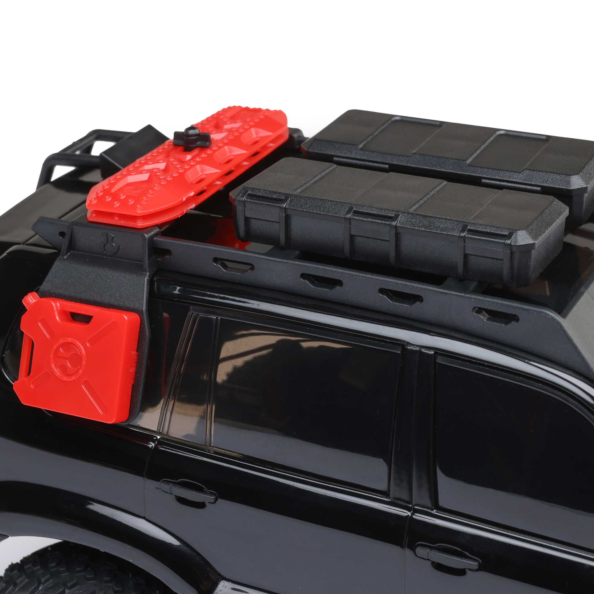 Axial 1:24 SCX24 Lexus GX 470 4X4 RTR Brushed Rock Crawler w/Battery&Charger, Silver&White