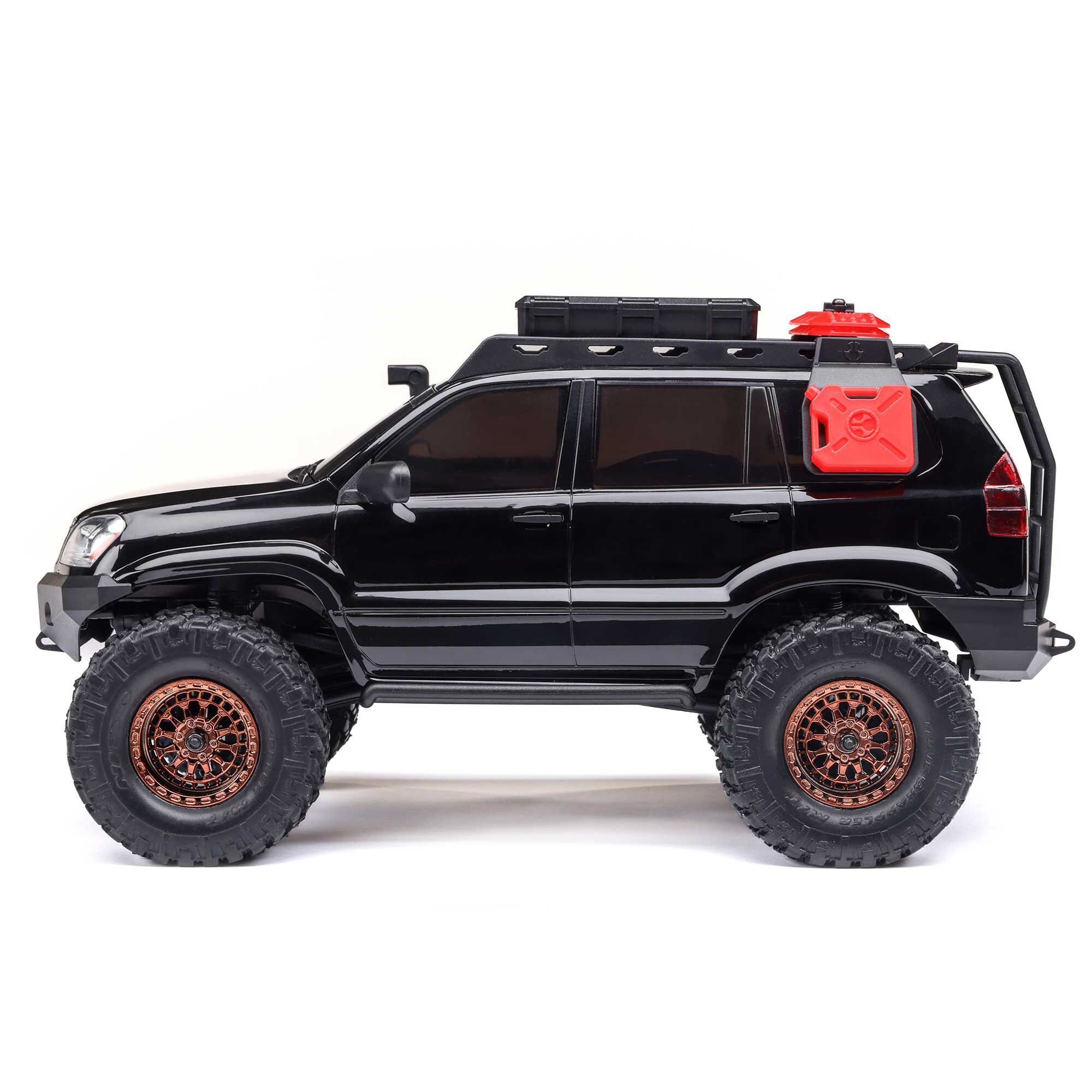 Axial 1:24 SCX24 Lexus GX 470 4X4 RTR Brushed Rock Crawler w/Battery&Charger, Silver&White