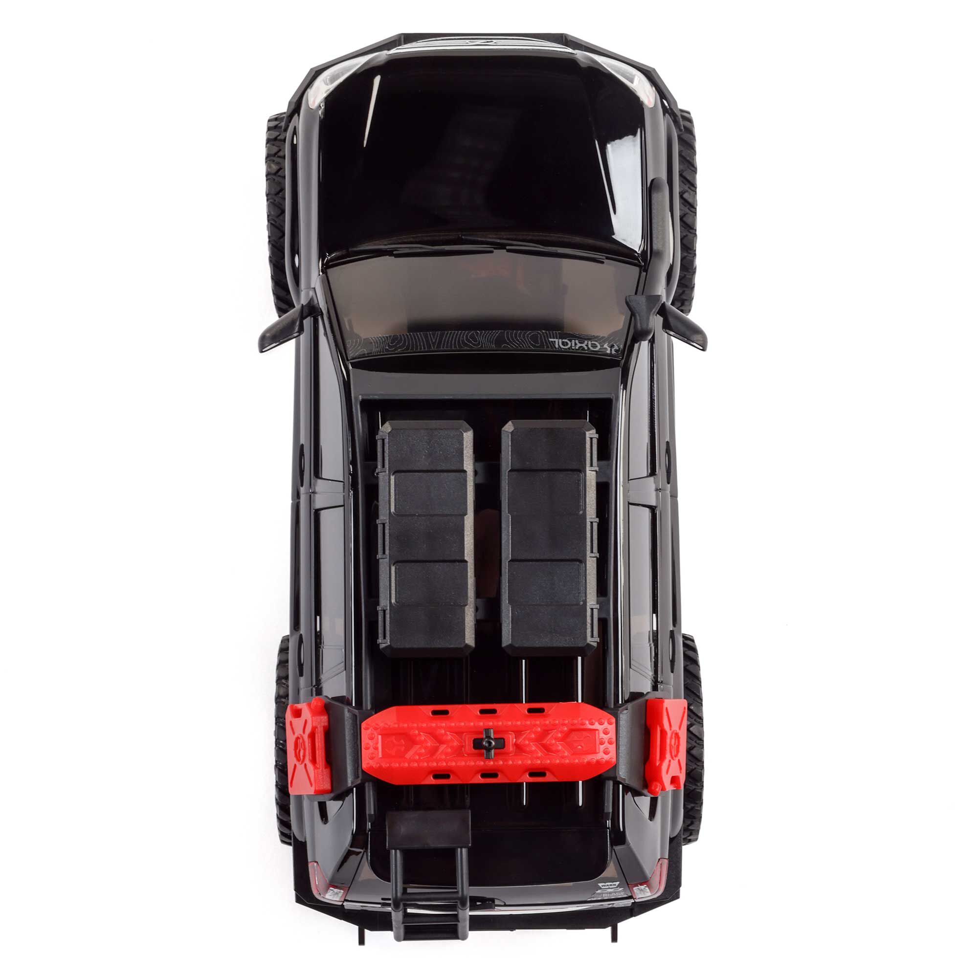 Axial 1:24 SCX24 Lexus GX 470 4X4 RTR Brushed Rock Crawler w/Battery&Charger, Silver&White