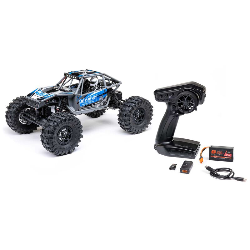 Axial 1:18 UTB18 Capra 4WS 4X4 RTR Brushed Rock Crawler-AXI-1750T1/AXI-1750T2