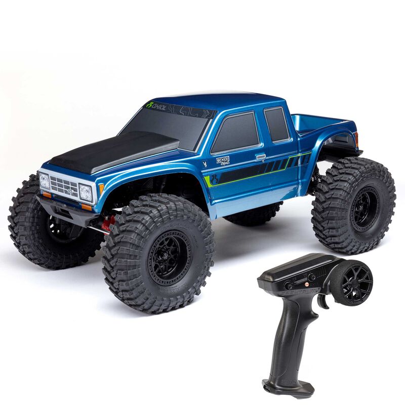 Axial 1/10 SCX10 III Coyote 4X4 RTR Brushed Rock Crawler, Silver-AXI-2036T1-9.17