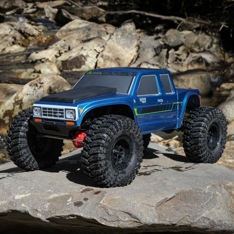 Axial 1/10 SCX10 III Coyote 4X4 RTR Brushed Rock Crawler, Silver-AXI-2036T1-9.17
