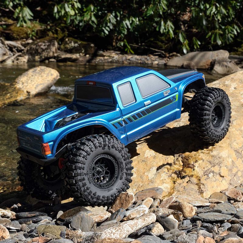 Axial 1/10 SCX10 III Coyote 4X4 RTR Brushed Rock Crawler, Silver-AXI-2036T1-9.17