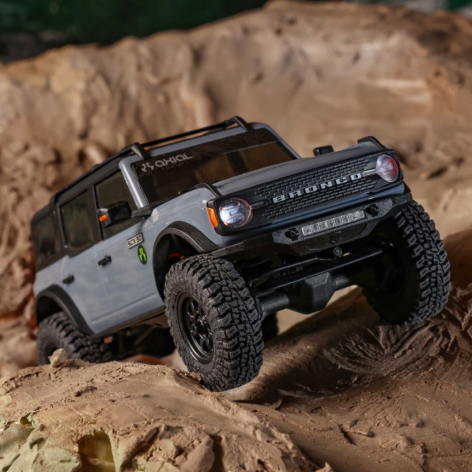 1/30 Axial SCX30 Ford Bronco (Battery & Charger Included)-AXI-2048T1