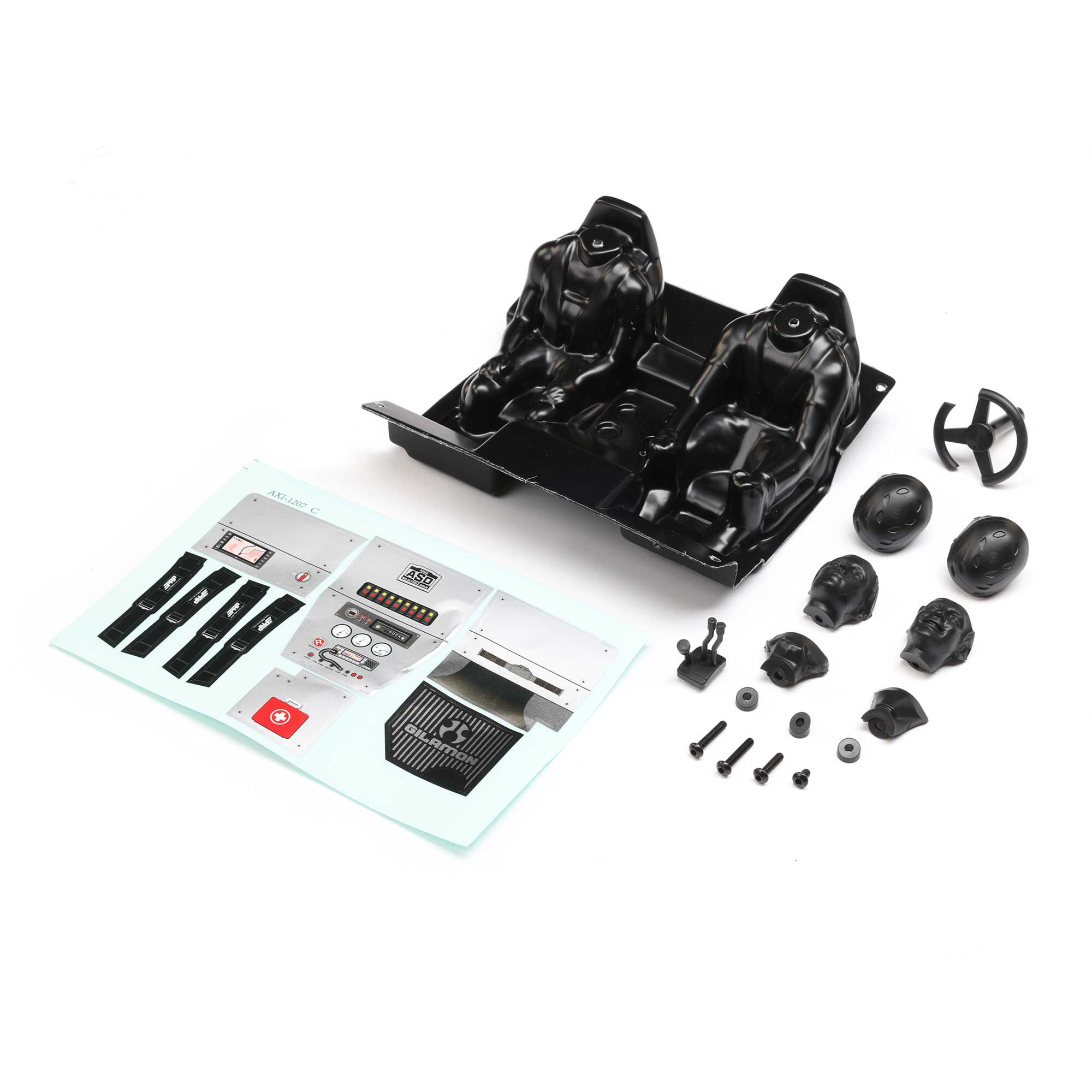 Axial Interior Set, Clear: Gilamon AXP8-AXI-2192