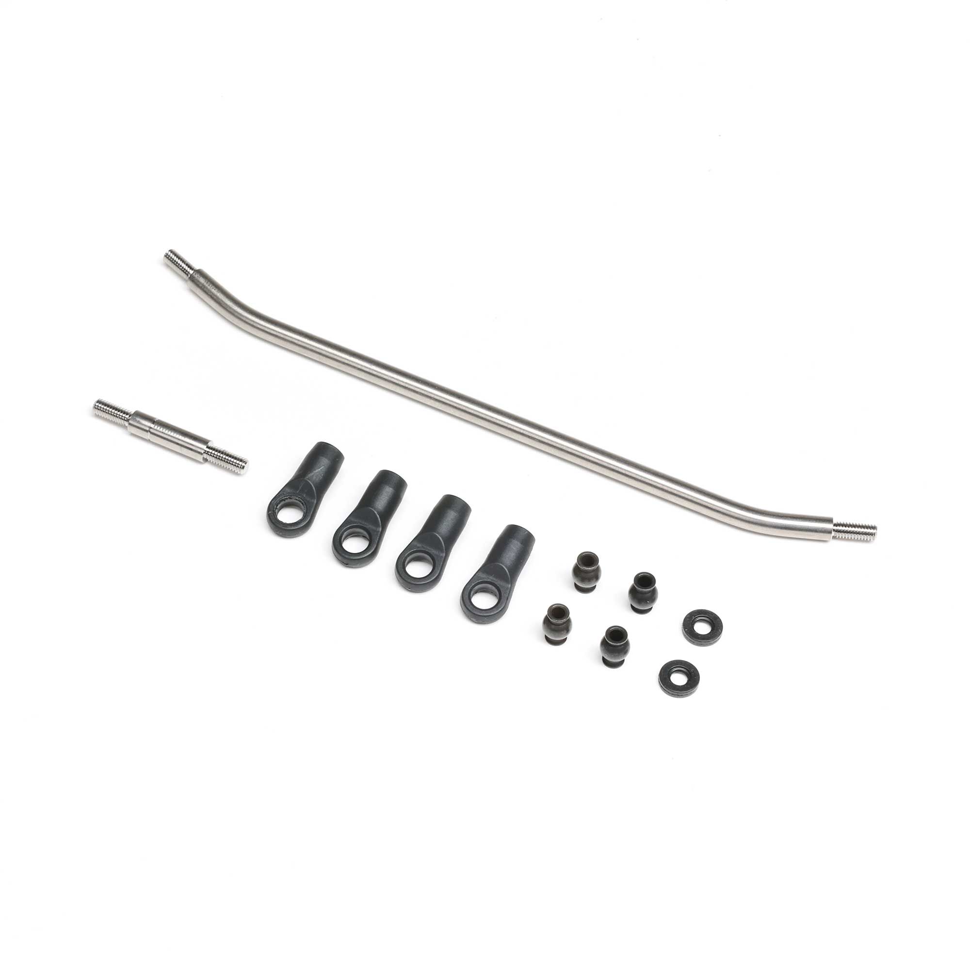 Axial Steering Links Set, Titaniumm, AF16P: AXP8-AXI-2202
