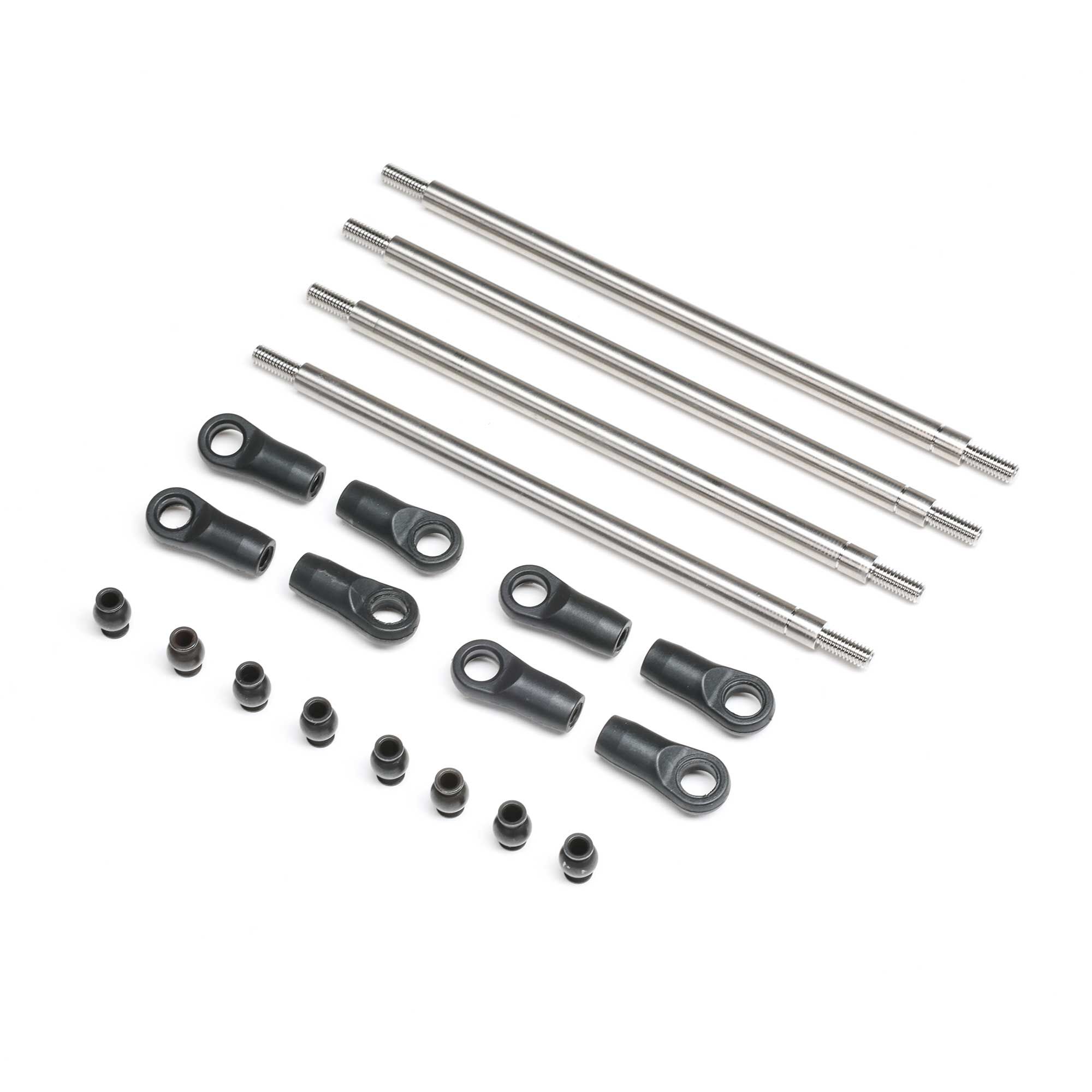 Axial Rear Upper/Lower Links Set, Titanium: AXP8-AXI-2205