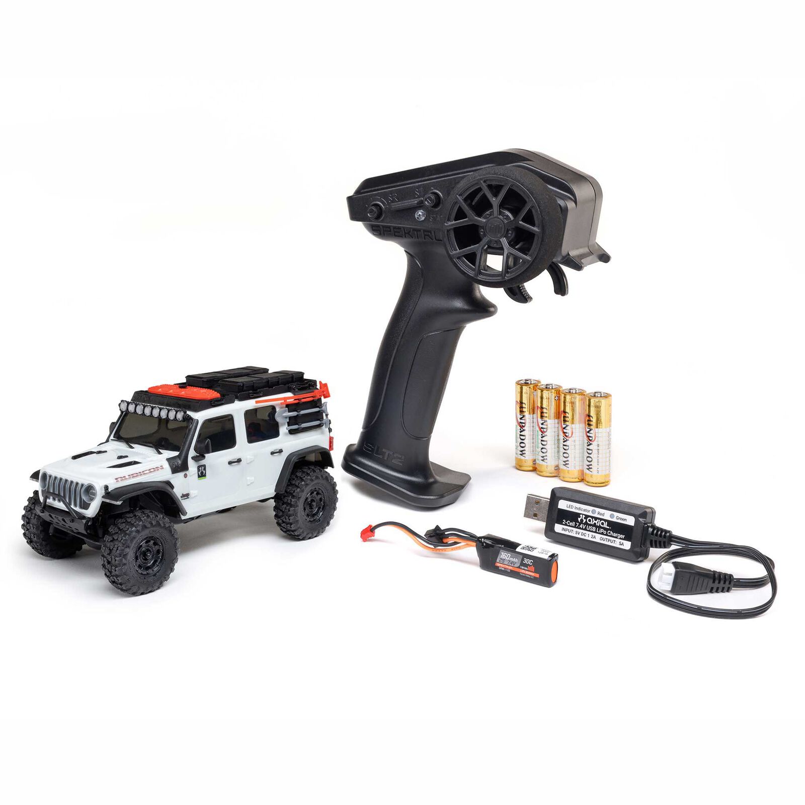 Axial 1/30 SCX30 Jeep Wrangler (Battery & Charger Included)-AXI-2261T1/AXI-2261T2