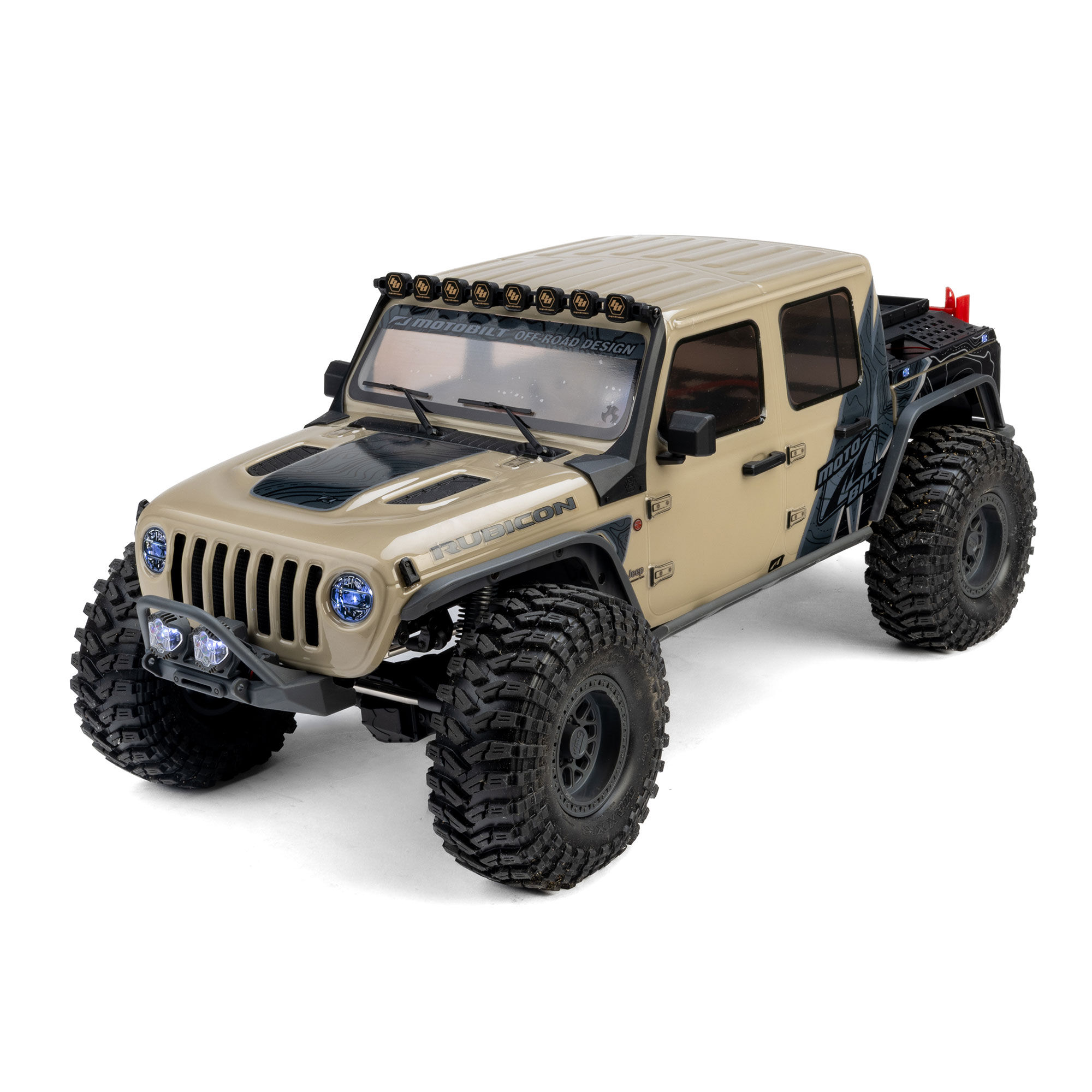 Axial 1/10 Axial SCX10 III Jeep JT Gladiator 4X4 RTR Brushed Rock Crawler-AXI-2443T1/AXI-2443T2