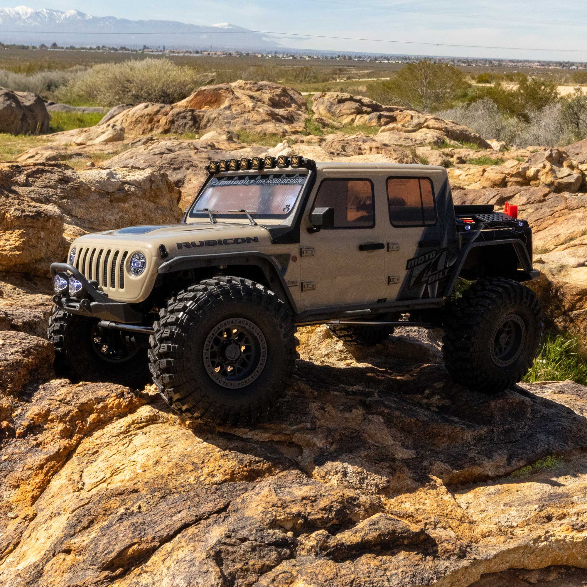 Axial 1/10 Axial SCX10 III Jeep JT Gladiator 4X4 RTR Brushed Rock Crawler-AXI-2443T1/AXI-2443T2