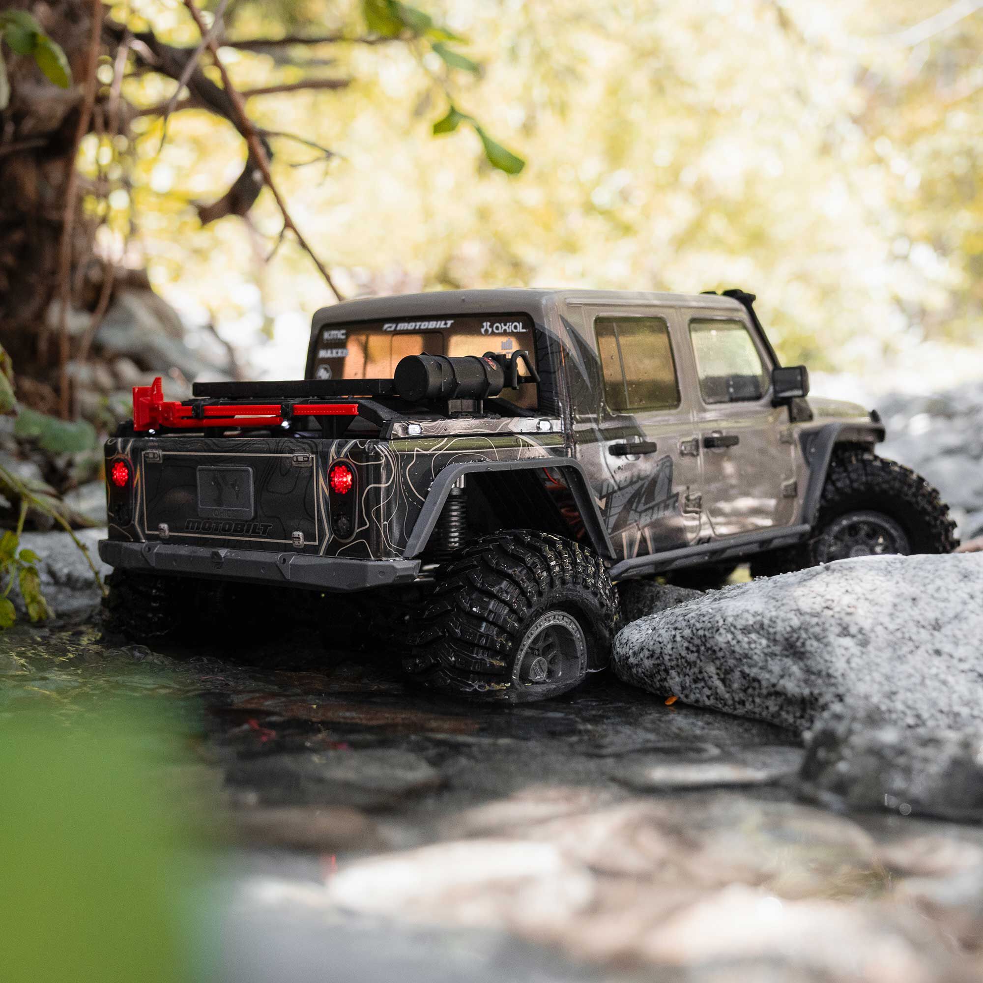 Axial 1/10 Axial SCX10 III Jeep JT Gladiator 4X4 RTR Brushed Rock Crawler-AXI-2443T1/AXI-2443T2