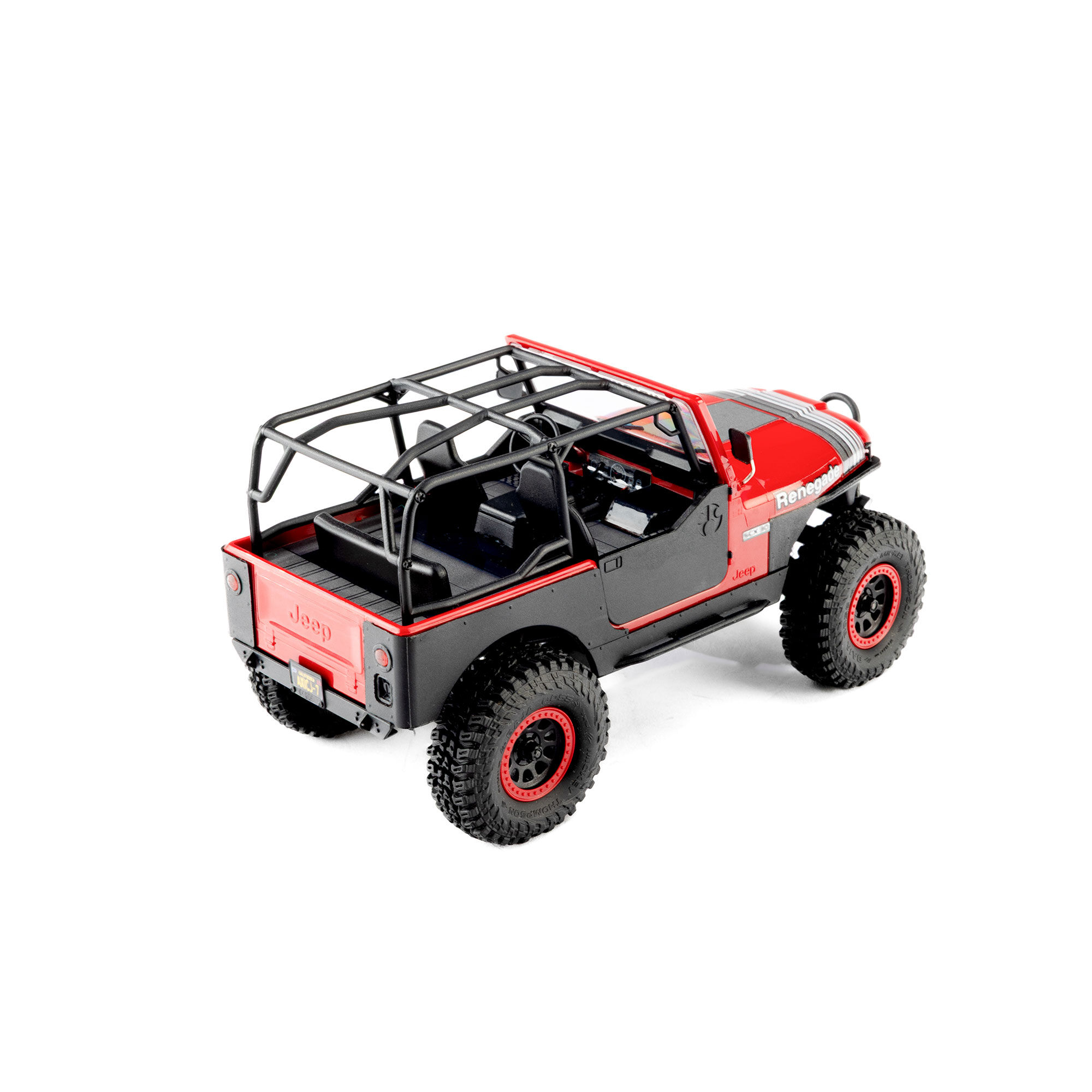 Axial 1:30 SCX30 Jeep CJ-7 GenRight 4X4 RTR Brushed Rock Crawler (Battery & Charger Included)-AXI-3273T1