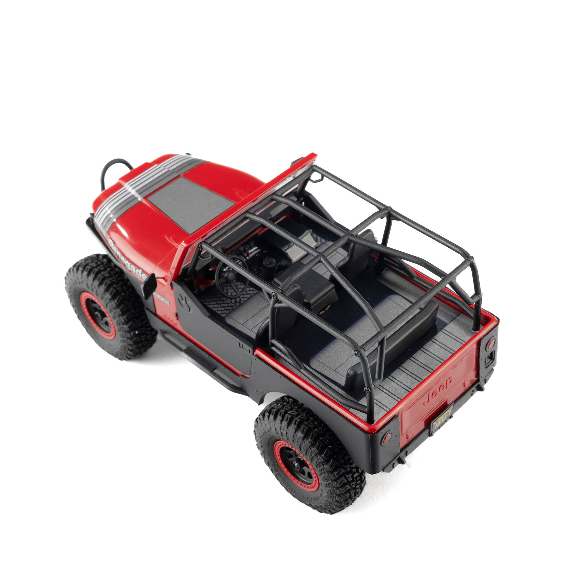 Axial 1:30 SCX30 Jeep CJ-7 GenRight 4X4 RTR Brushed Rock Crawler (Battery & Charger Included)-AXI-3273T1