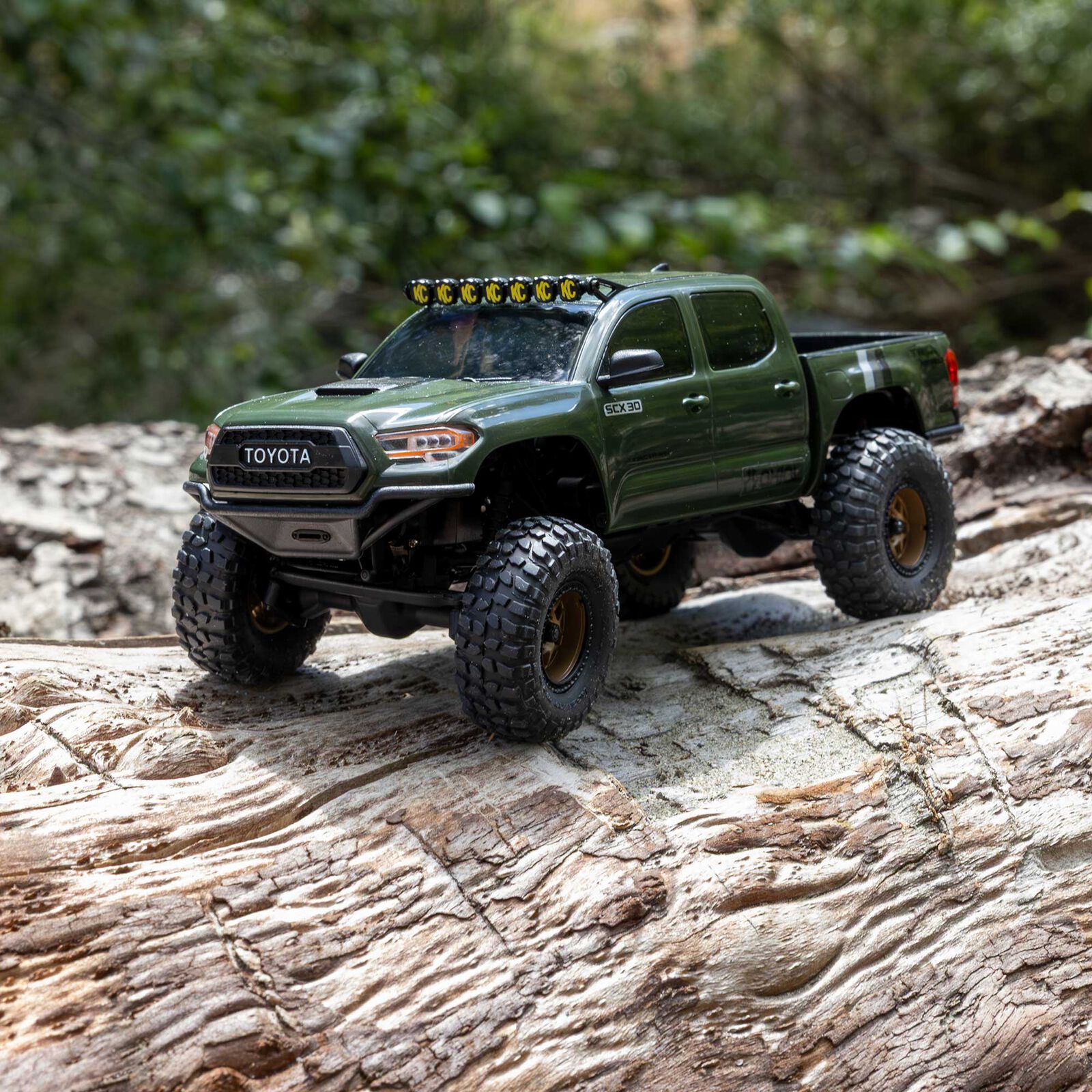 Axial 1:30 SCX30 Toyota Tacoma TRD Pro Extreme Off-Road 4X4 RTR Brushed Rock Crawler-AXI-3289T2
