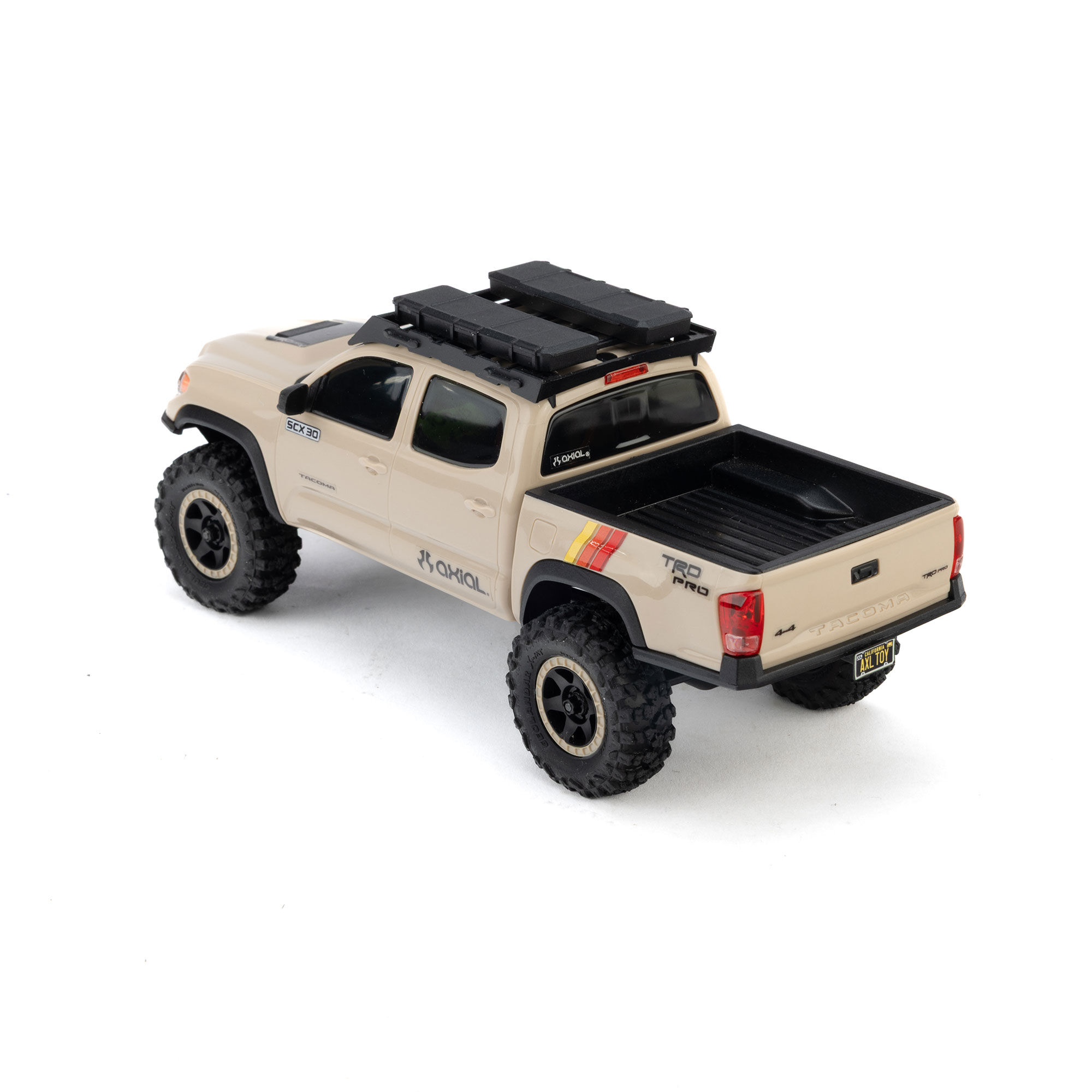 Axial 1:30 SCX30 Toyota Tacoma TRD Pro Extreme Off-Road 4X4 RTR Brushed Rock Crawler-AXI-3289T2