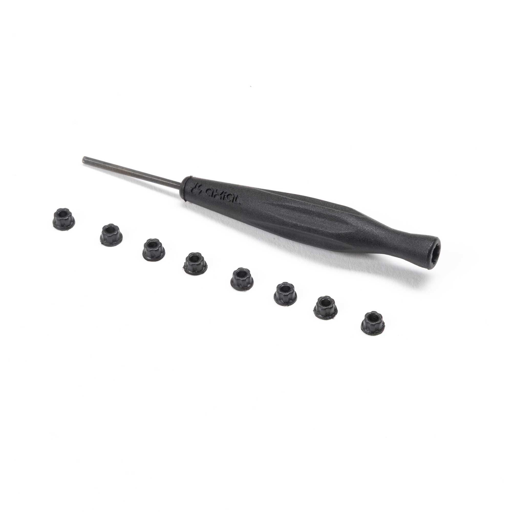 Axial Wheel Nut (8), Wheel Nut Tool: SCX30-AXI-3328