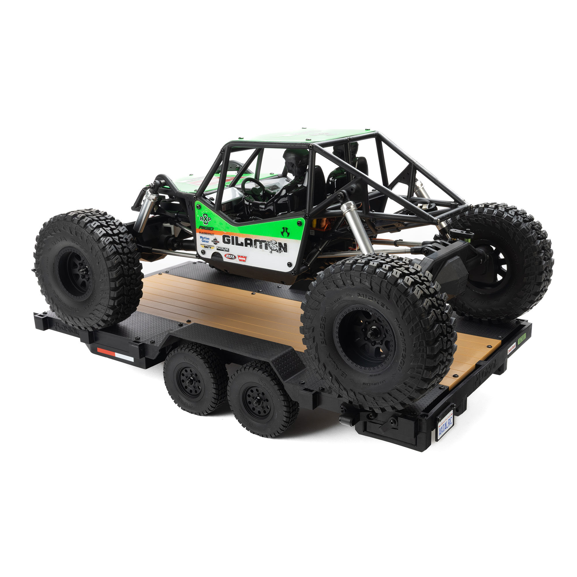 Axial 1:10 SCX10 Flat Bed Vehicle Trailer-AXI-3409
