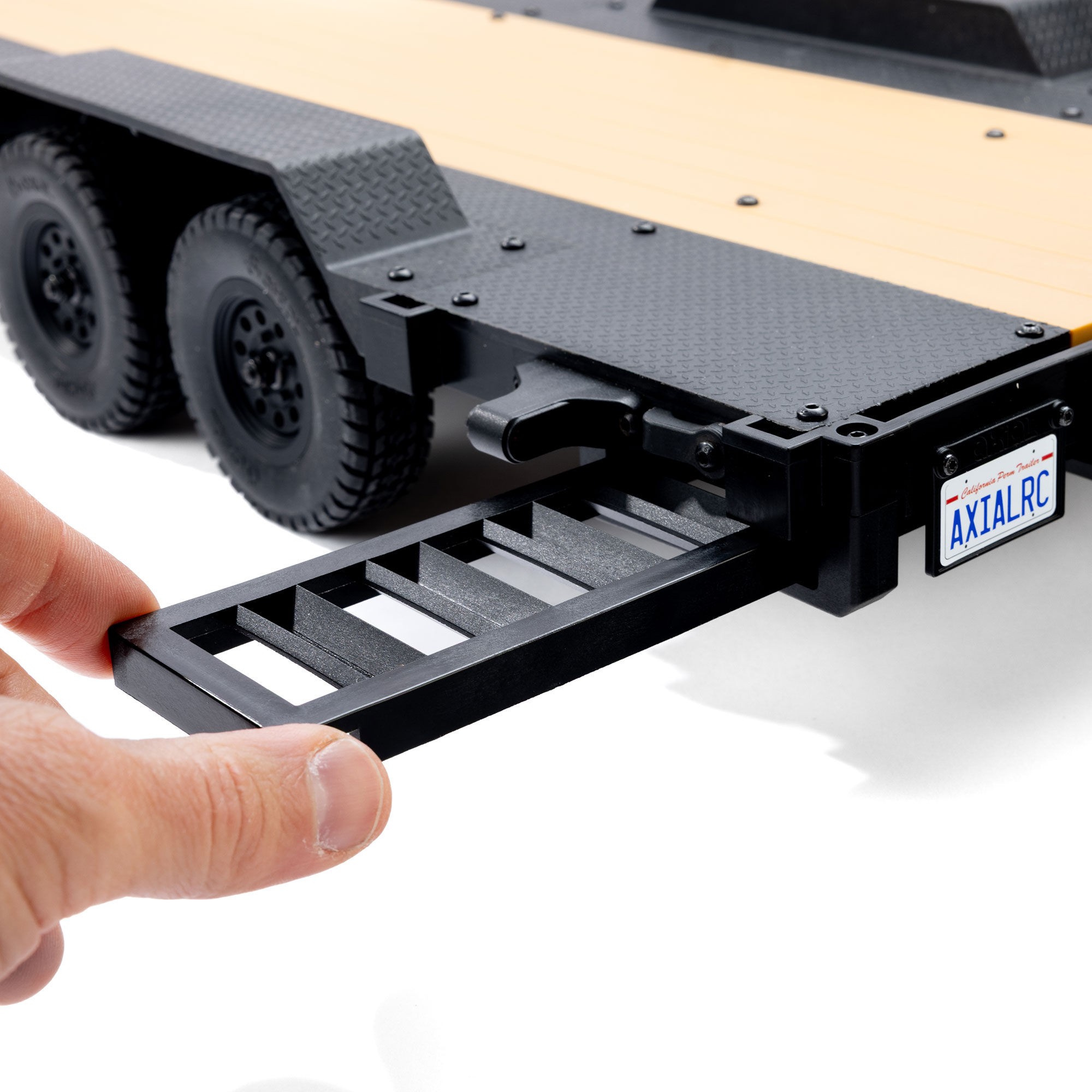 Axial 1:10 SCX10 Flat Bed Vehicle Trailer-AXI-3409