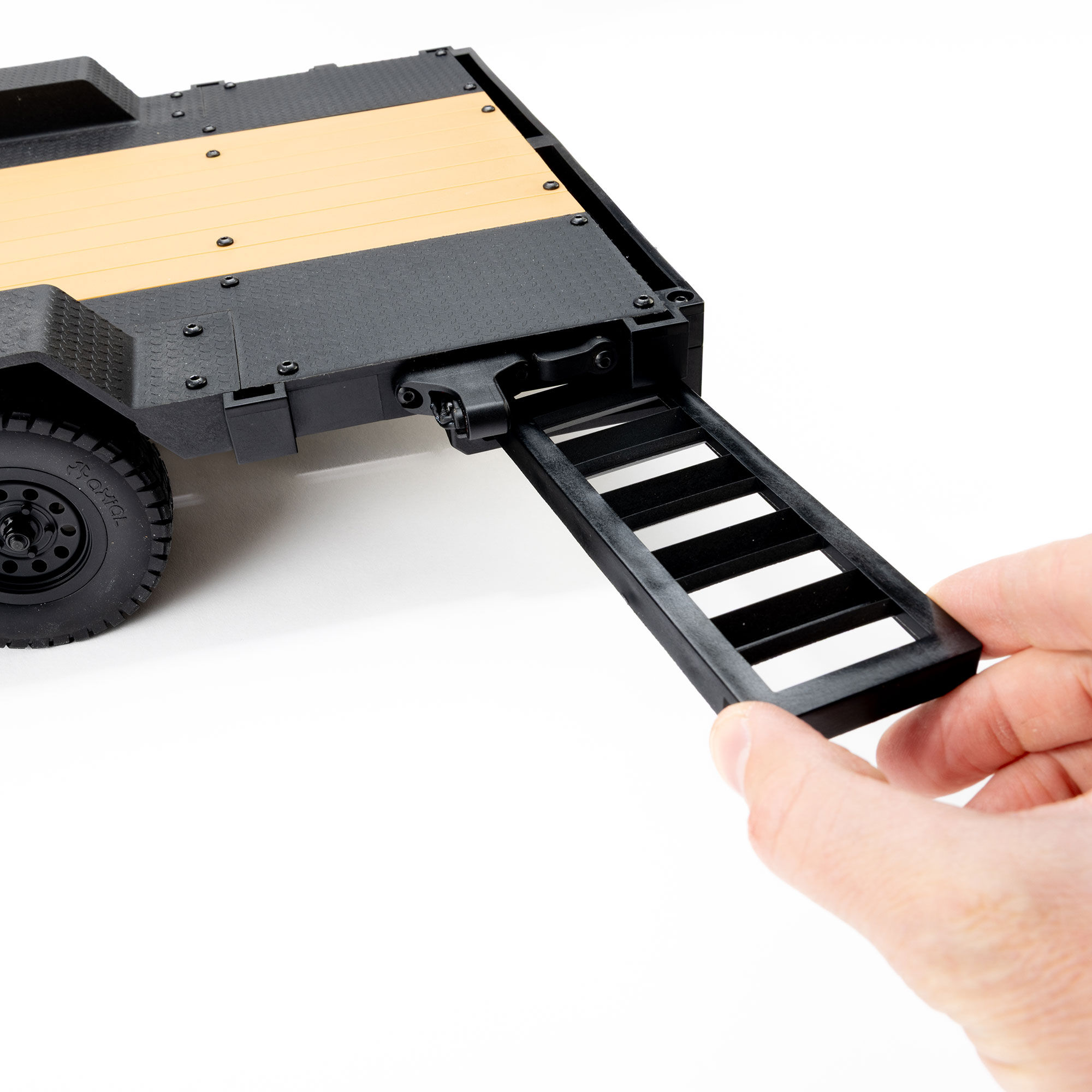 Axial 1:10 SCX10 Flat Bed Vehicle Trailer-AXI-3409