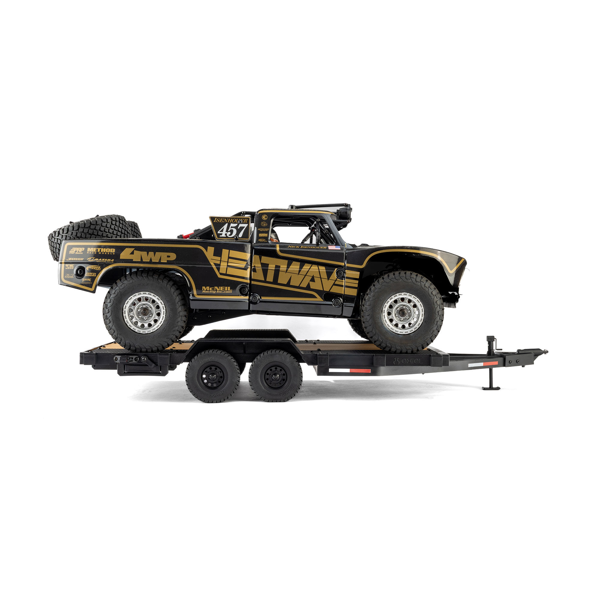 Axial 1:10 SCX10 Flat Bed Vehicle Trailer-AXI-3409