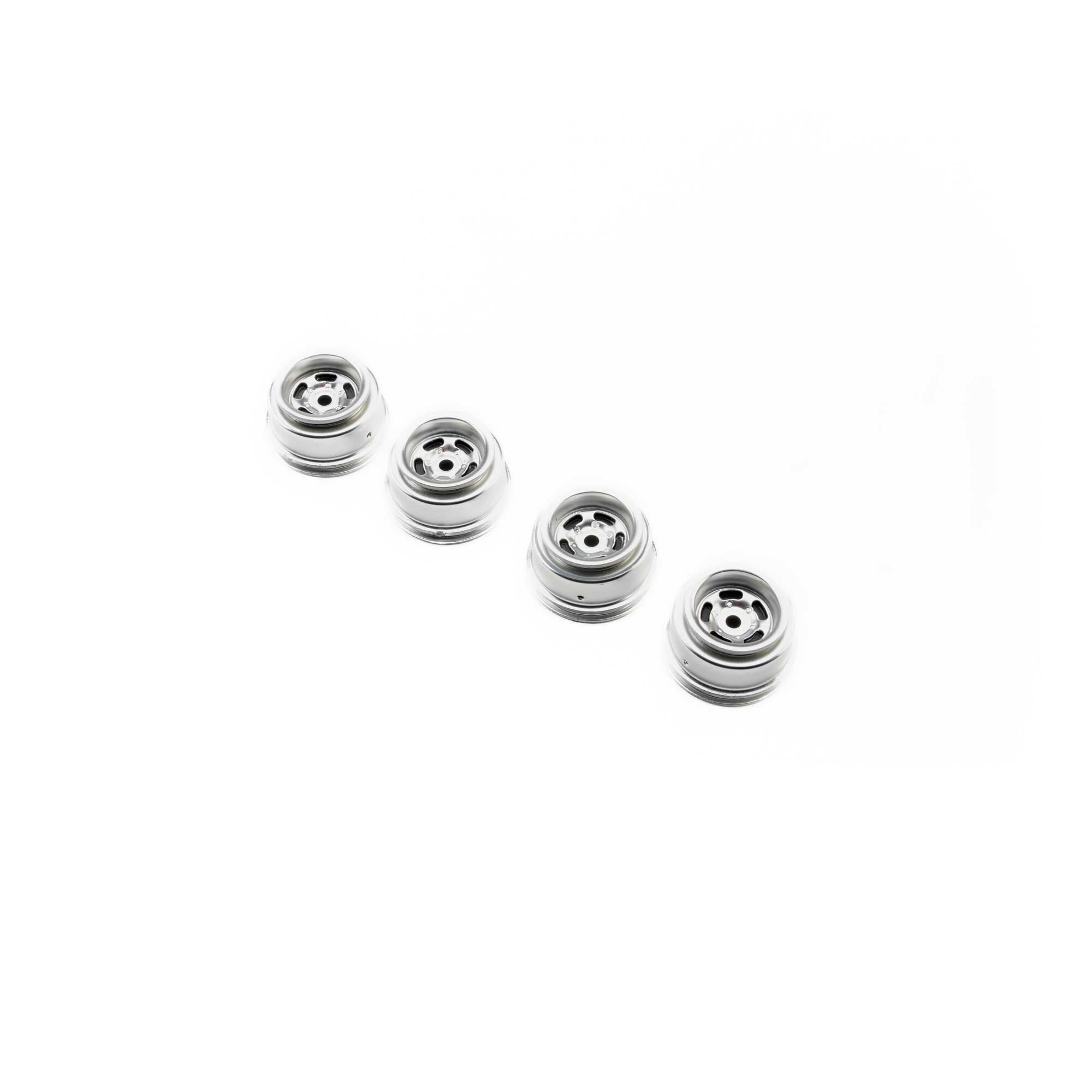 Axial 0.8"/1.0" Slot Mag Wheel Set (4): SCX24-AXI-3949