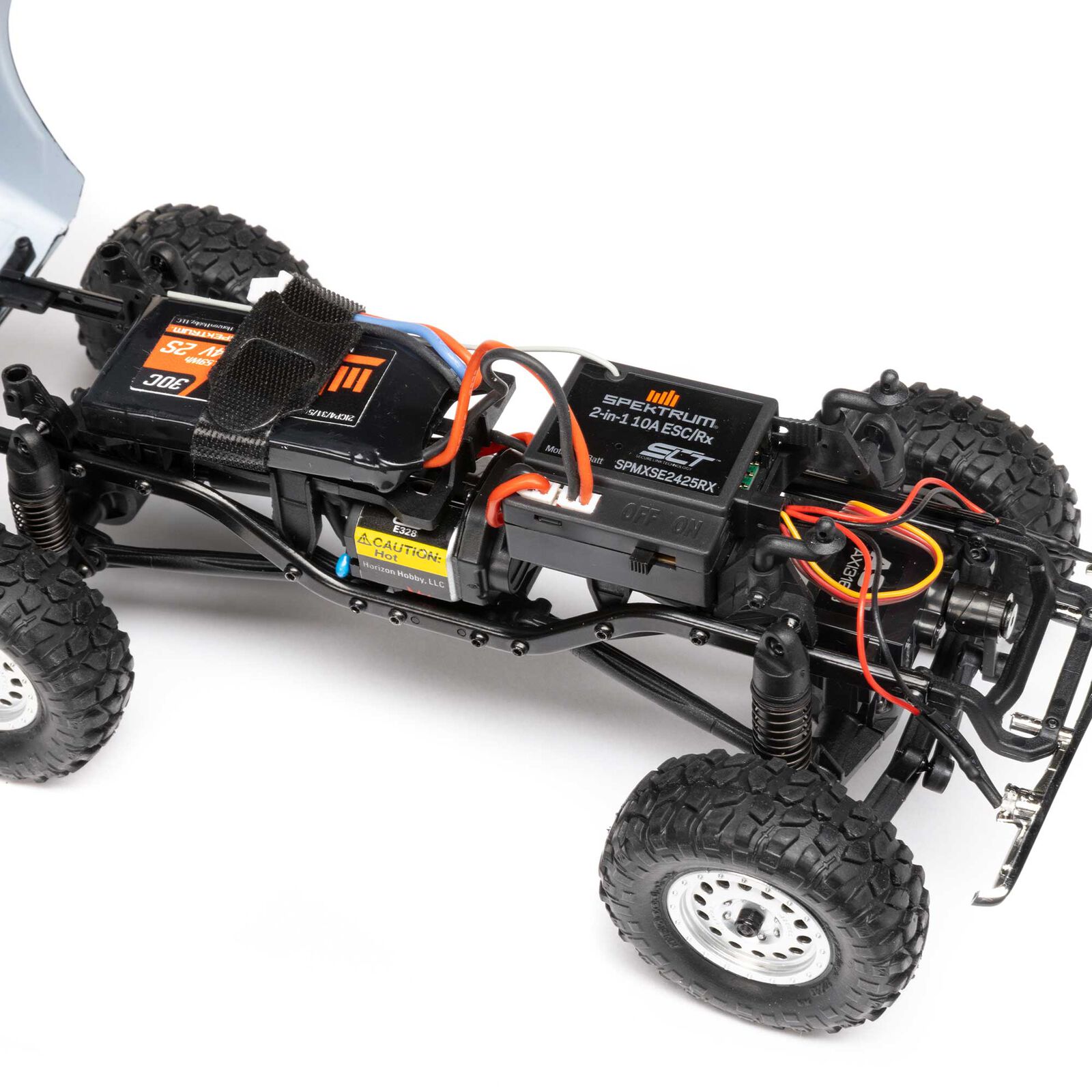 1/24 SCX24 1967 Chevrolet C10 4X4 RTR Brushed Rock Crawler (Battery & Charger Included),-AXI00001V2T3