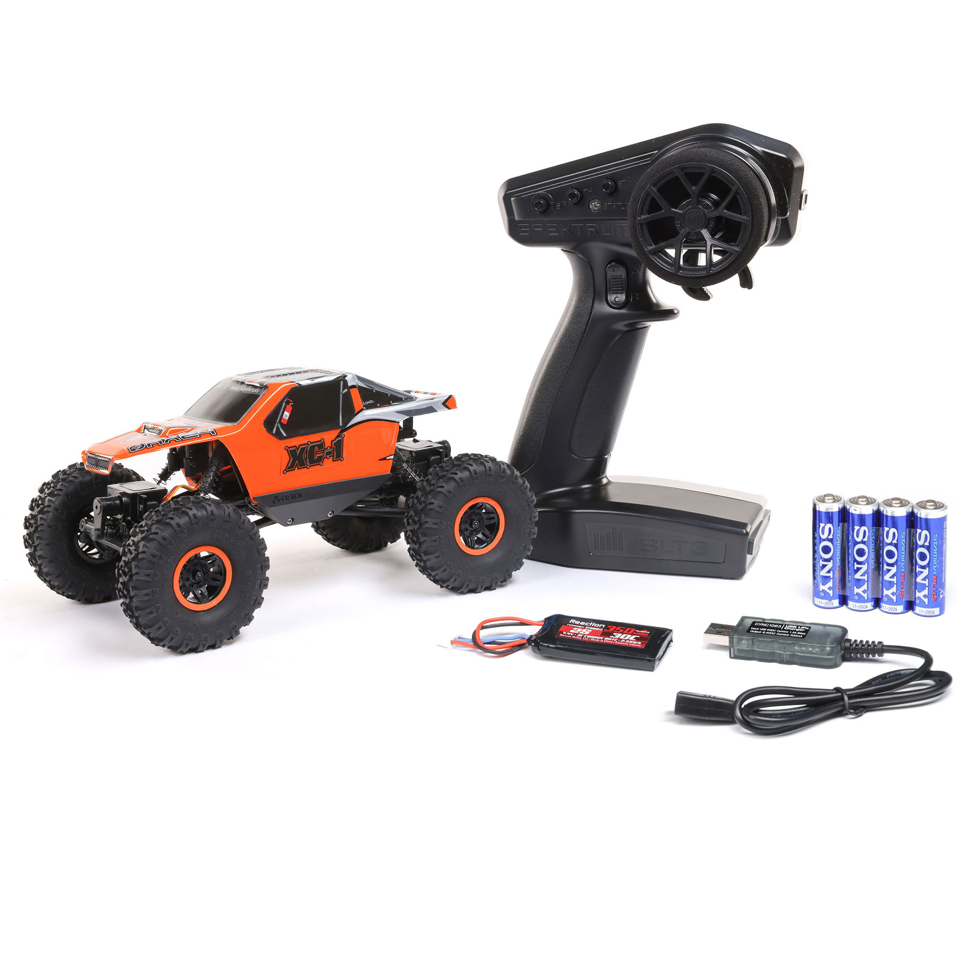 Axial 1/24 AX24 XC-1 4WS 4X4 RTR Brushed Rock Crawler (Battery & Charger Included)-AXI00003T1/AXI00003T2