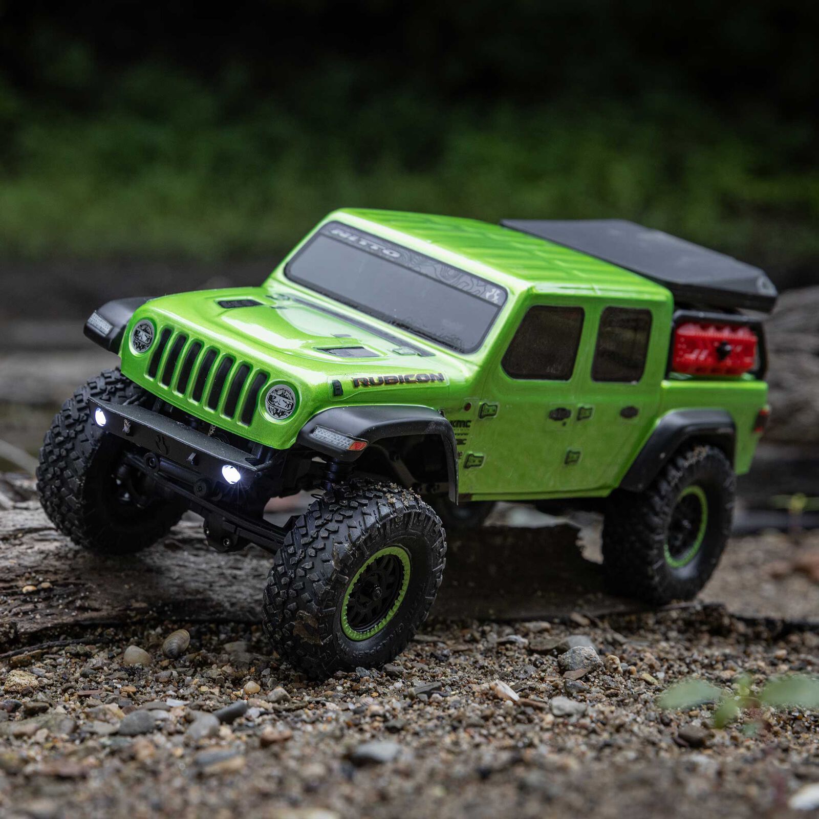 Axial 1:24 SCX24 Jeep JT Gladiator 4X4 RTR Brushed Rock Crawler w/Battery&Charger, White-AXI00005V2T3/AXI00005V2T4/AXI00005V2T5