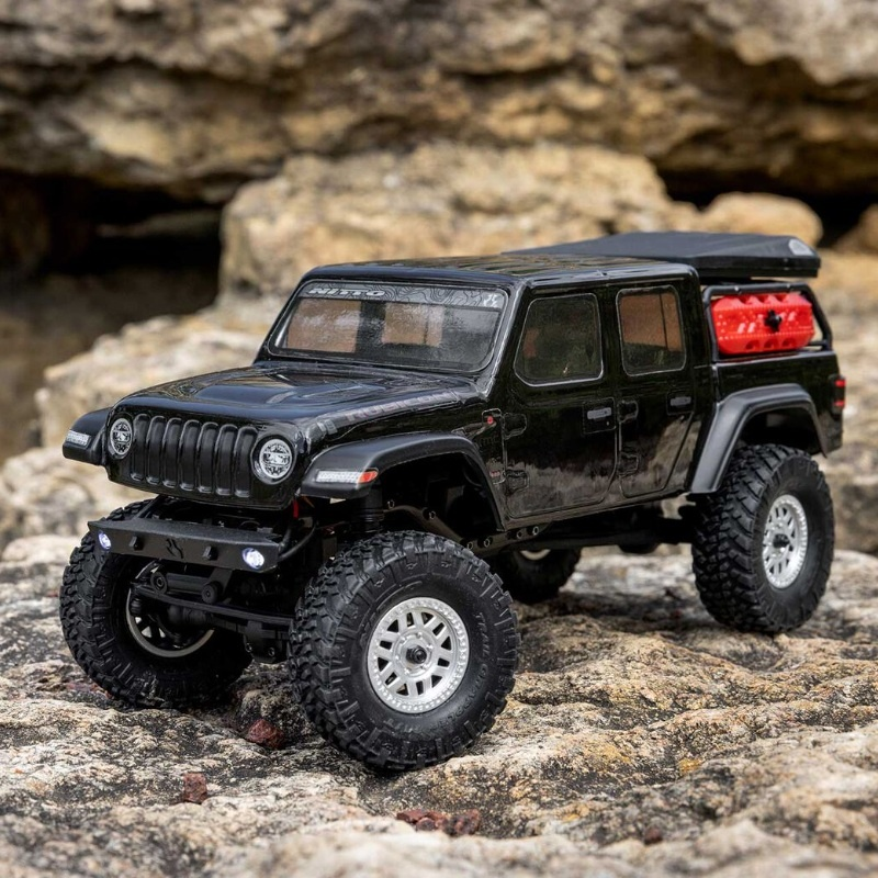 Axial 1:24 SCX24 Jeep JT Gladiator 4X4 RTR Brushed Rock Crawler w/Battery&Charger, White-AXI00005V2T3/AXI00005V2T4/AXI00005V2T5