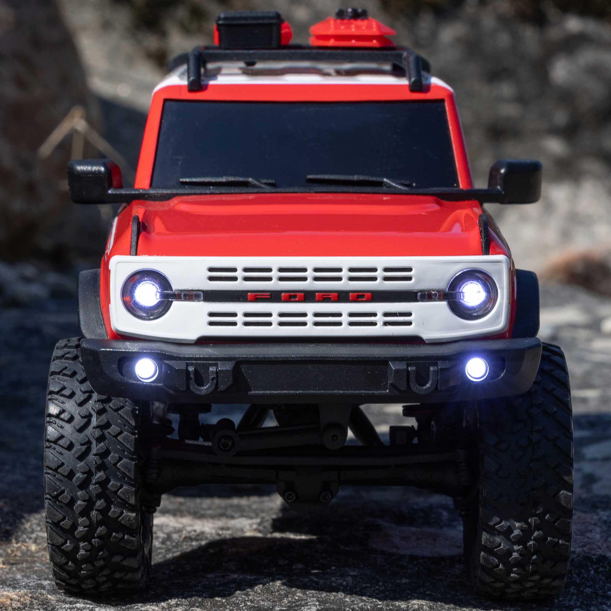 Axial 1:24 SCX24 Ford Bronco 4WD RTR Scale Mini Crawler w/ 2.4GHz Radio, Battery & Charger-AX100006V2T4/AX100006V2T5