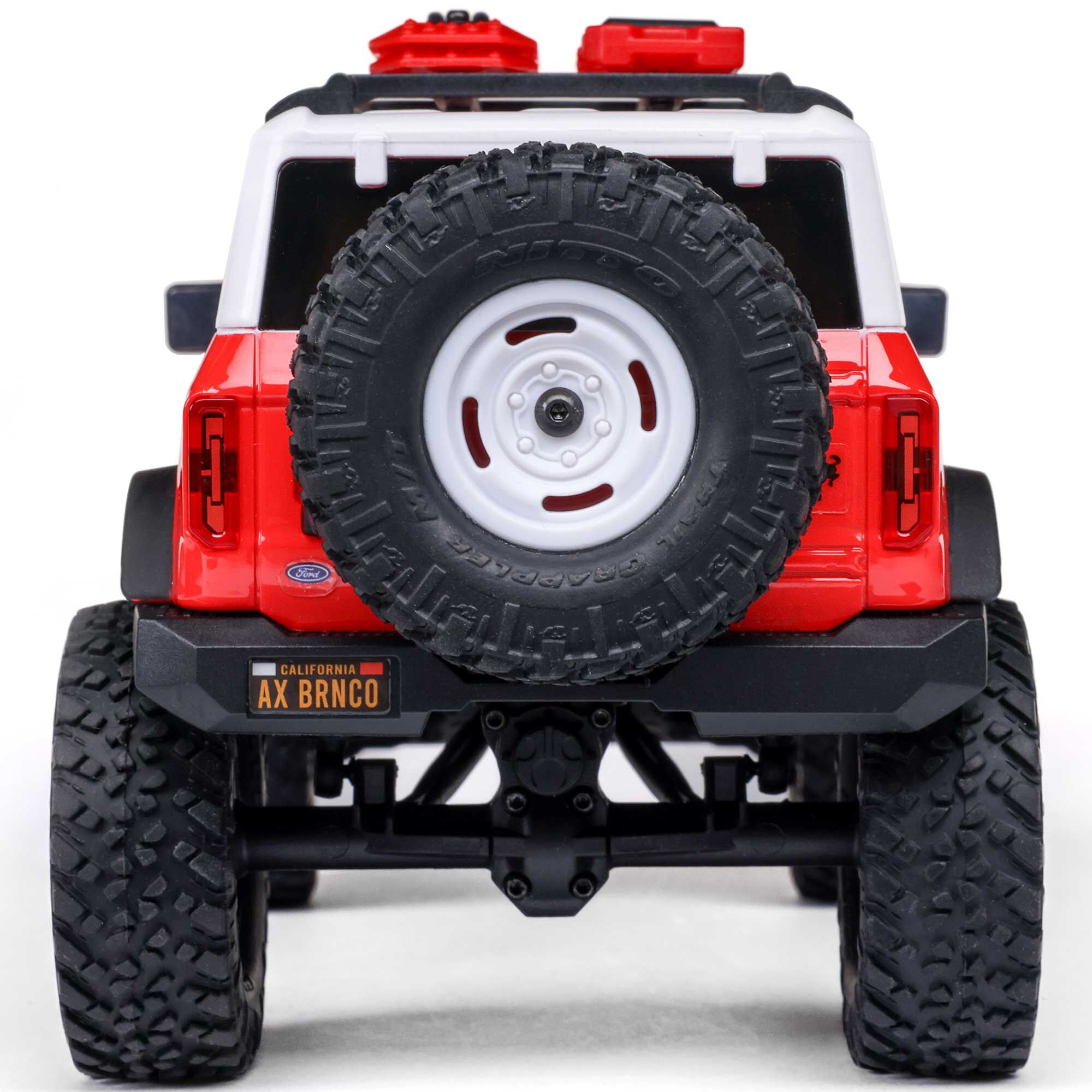 Axial 1:24 SCX24 Ford Bronco 4WD RTR Scale Mini Crawler w/ 2.4GHz Radio, Battery & Charger-AX100006V2T4/AX100006V2T5