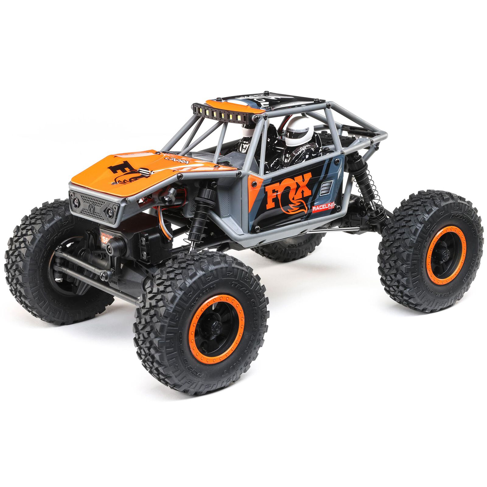 Axial 1:18 UTB18 Capra Rock Crawler RTR 4X4 Brushed RC Buggy, Black&Grey