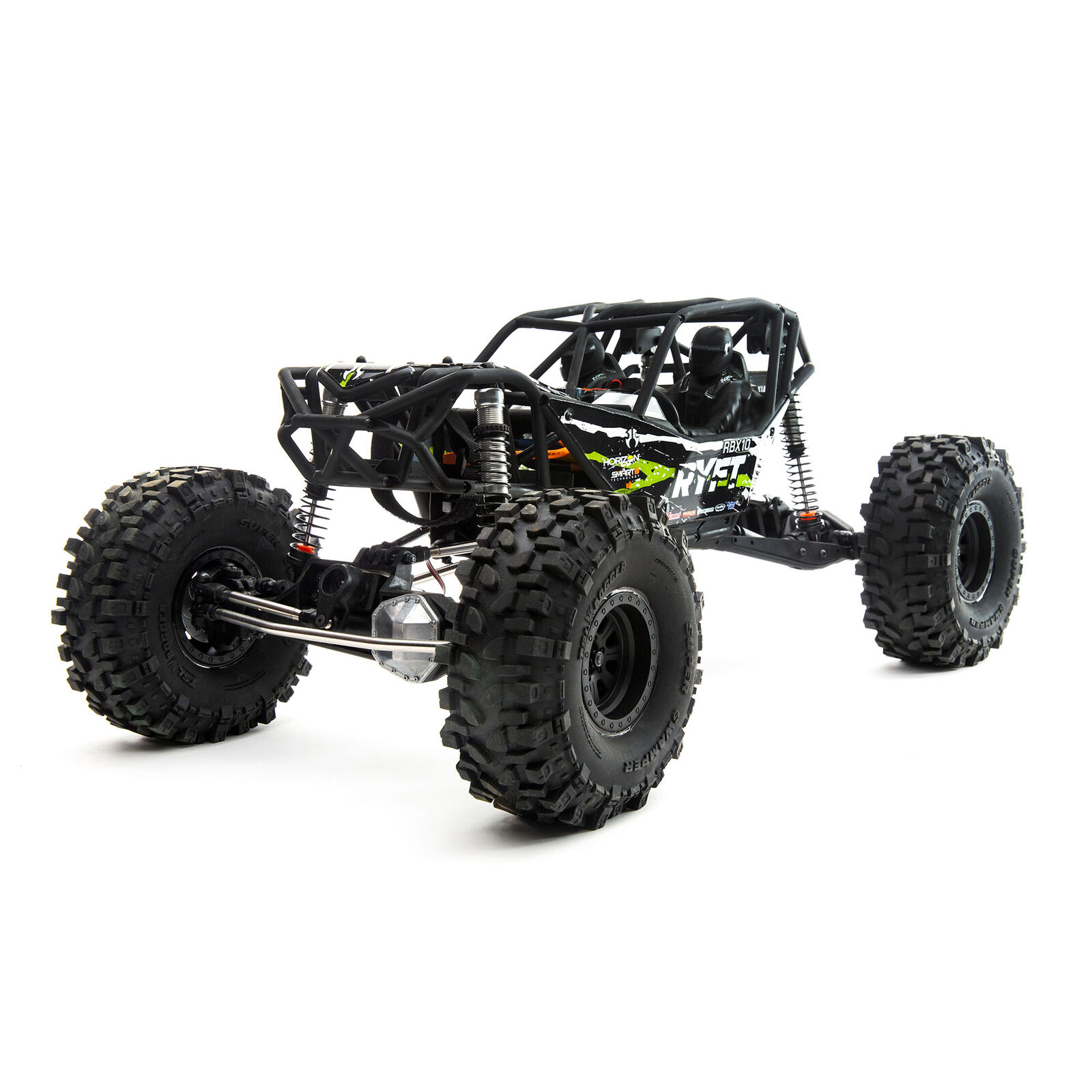 Axial 1/10 RBX10 Ryft 4X4 RTR Brushless Rock Bouncer, Orange（Ships within 5-7 days）