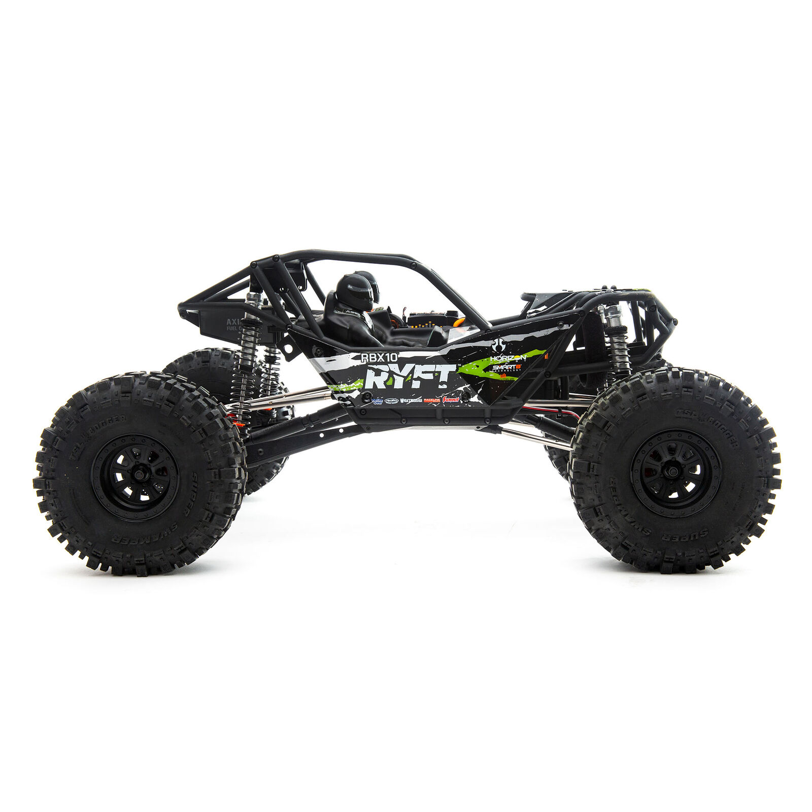 Axial 1/10 RBX10 Ryft 4X4 RTR Brushless Rock Bouncer, Orange（Ships within 5-7 days）