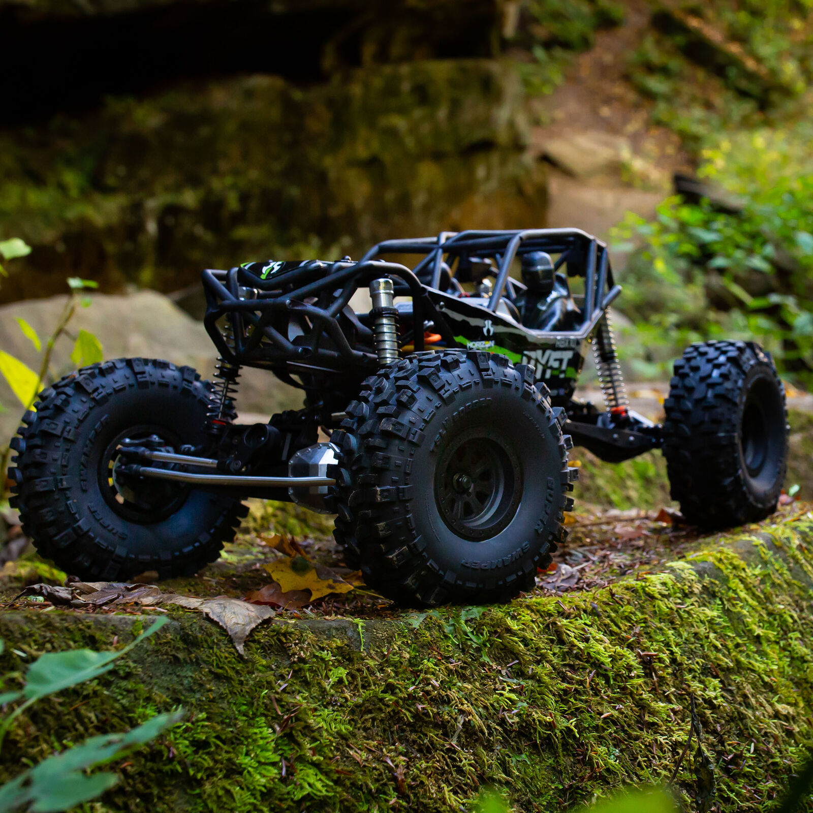Axial 1/10 RBX10 Ryft 4X4 RTR Brushless Rock Bouncer, Orange（Ships within 5-7 days）