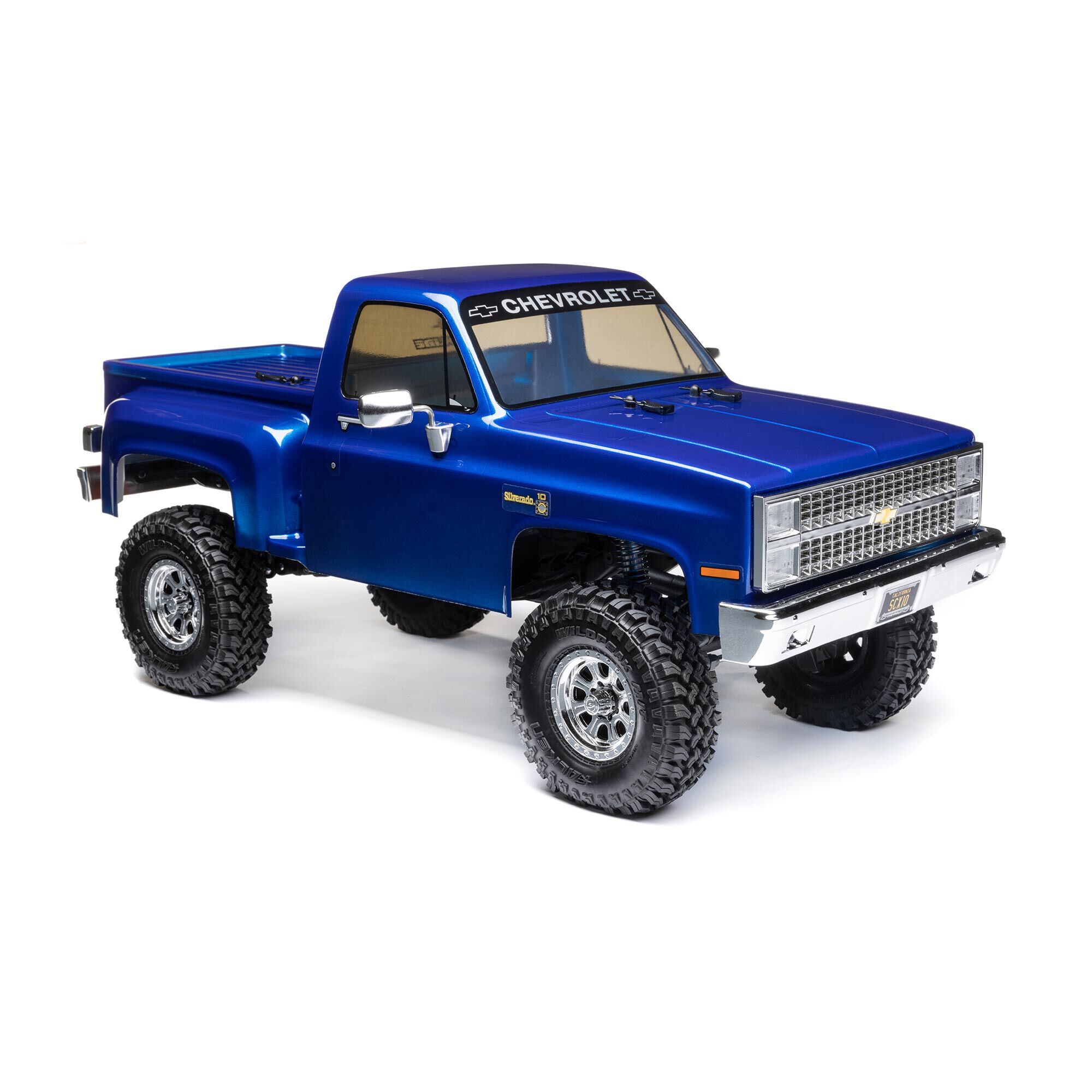 Chevrolet Pickup ラジコンカー 1/10 1/10 SCX10 III Base Camp 1982 Chevrolet K10 4X4 RTR Brushed Rock