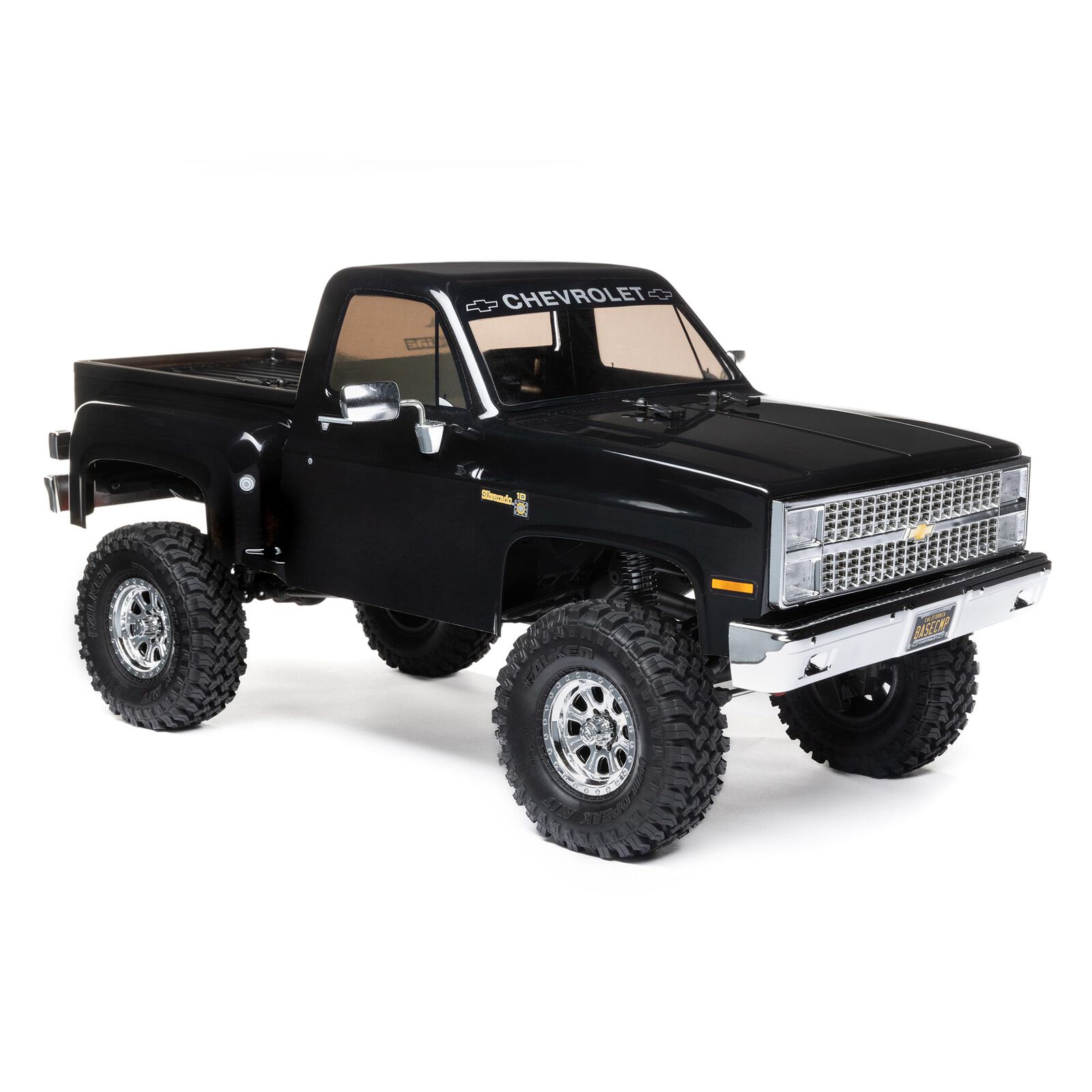 1/10 SCX10 III Base Camp 1982 Chevrolet K10 4X4 RTR Brushed Rock Crawler, Blue