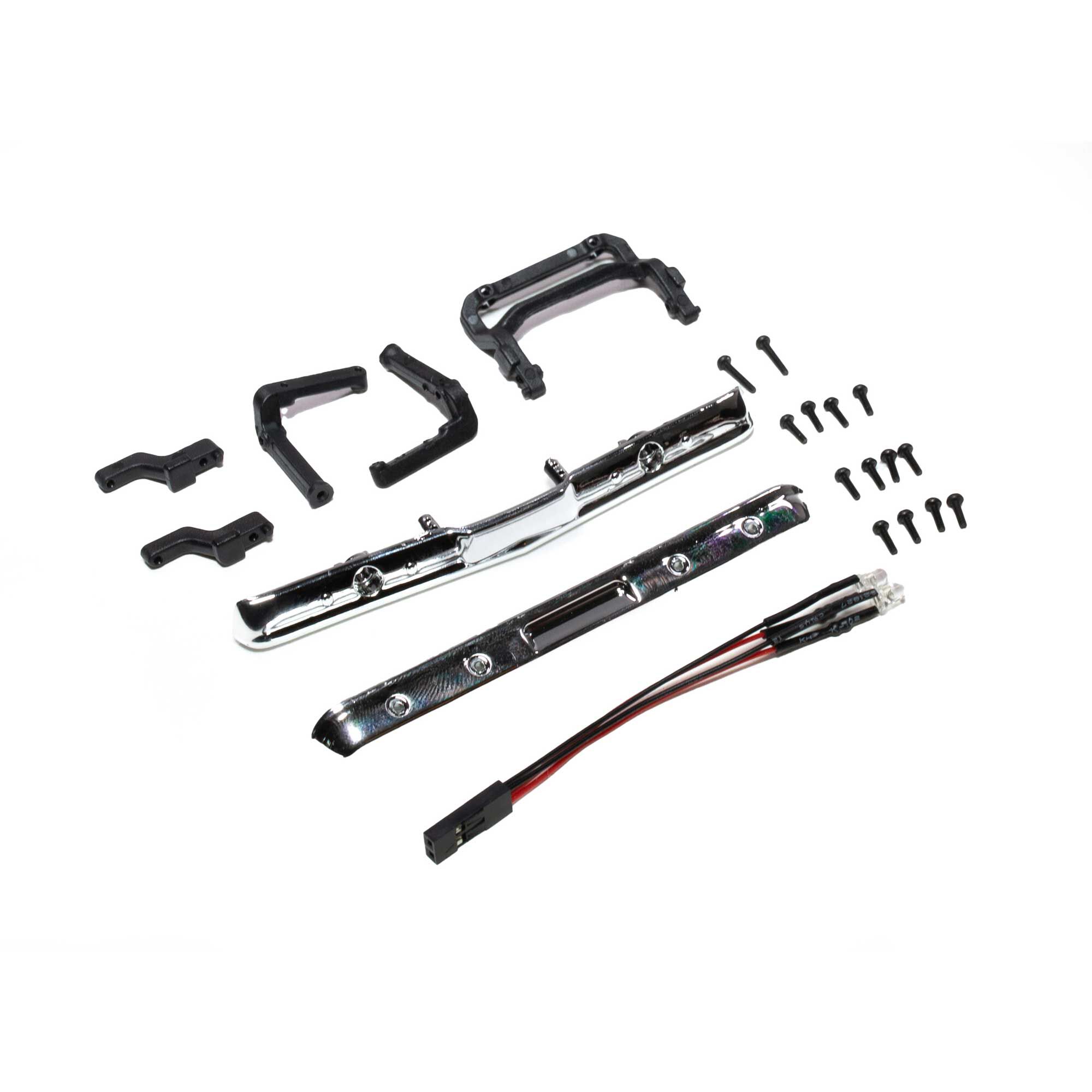 Axial Bumper Set w/ LED: SCX24 Chevy C10-AXI200002