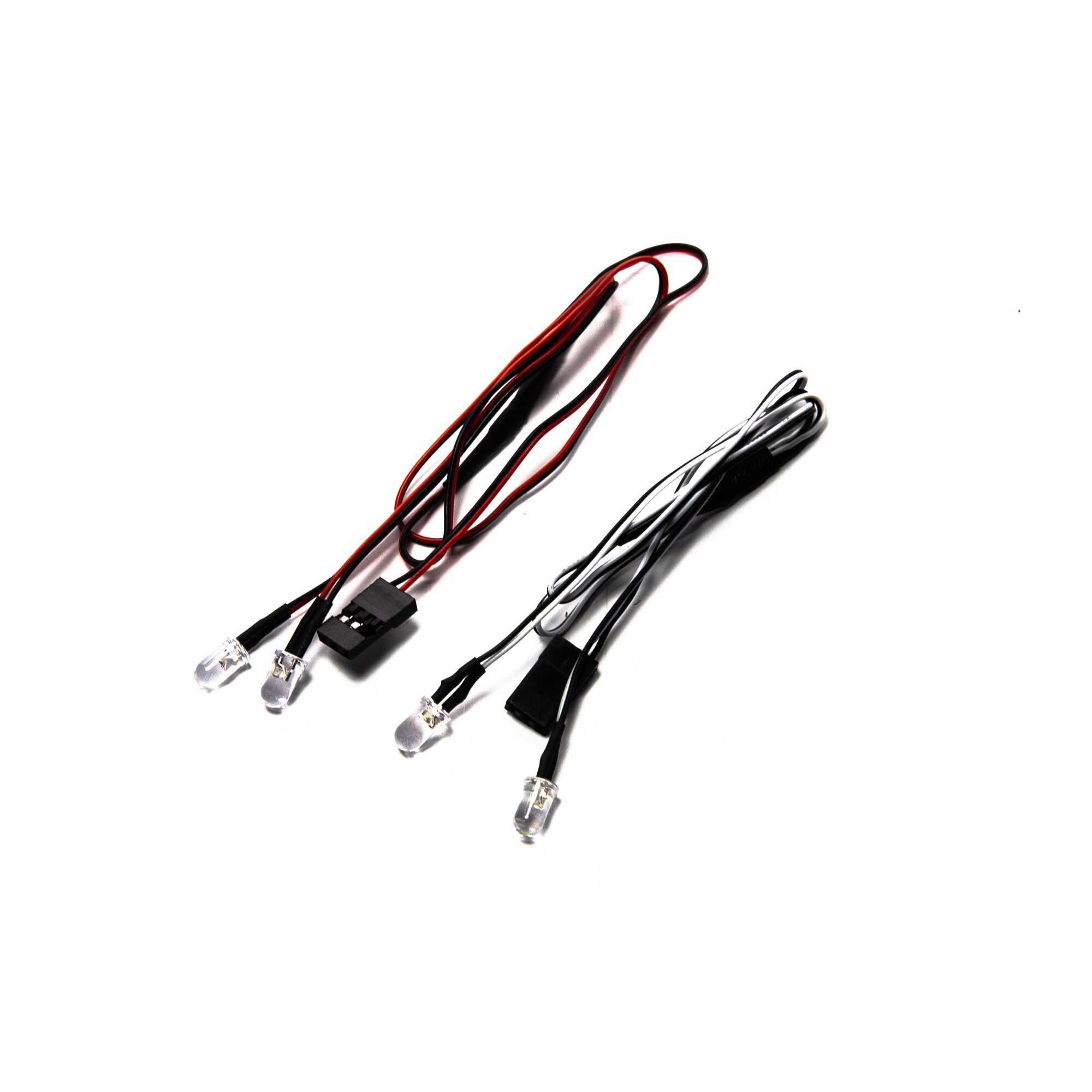 Axial LED Light Set, White/Red: SCX10 III-AXI230031