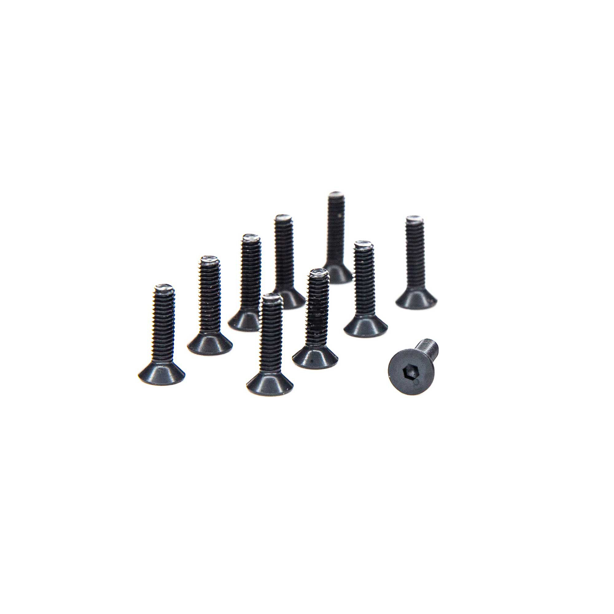 Axial M2.5 x 10mm Flat Head Screws (10)-AXI235168