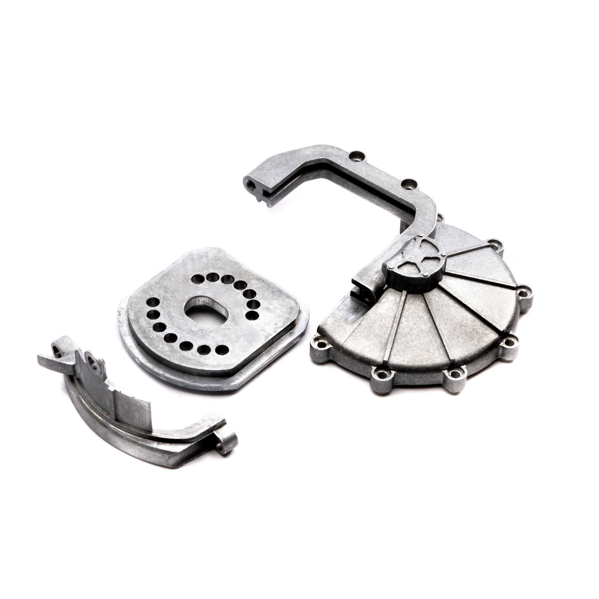 Axial SCX6: Motor Plate & Clamp-AXI252012