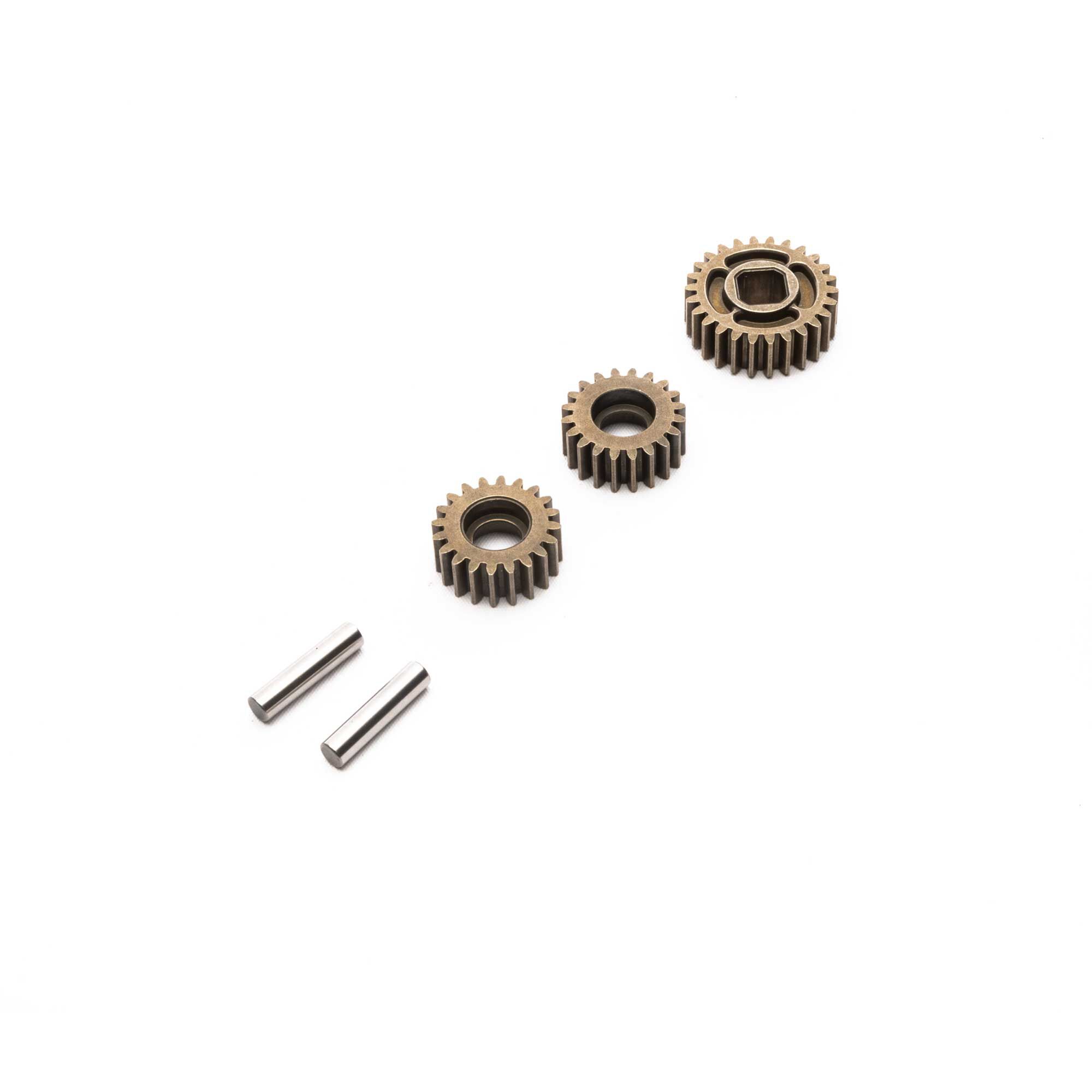 Axial SCX6: Idler & Output Gear/Shaft Set-AXI252016