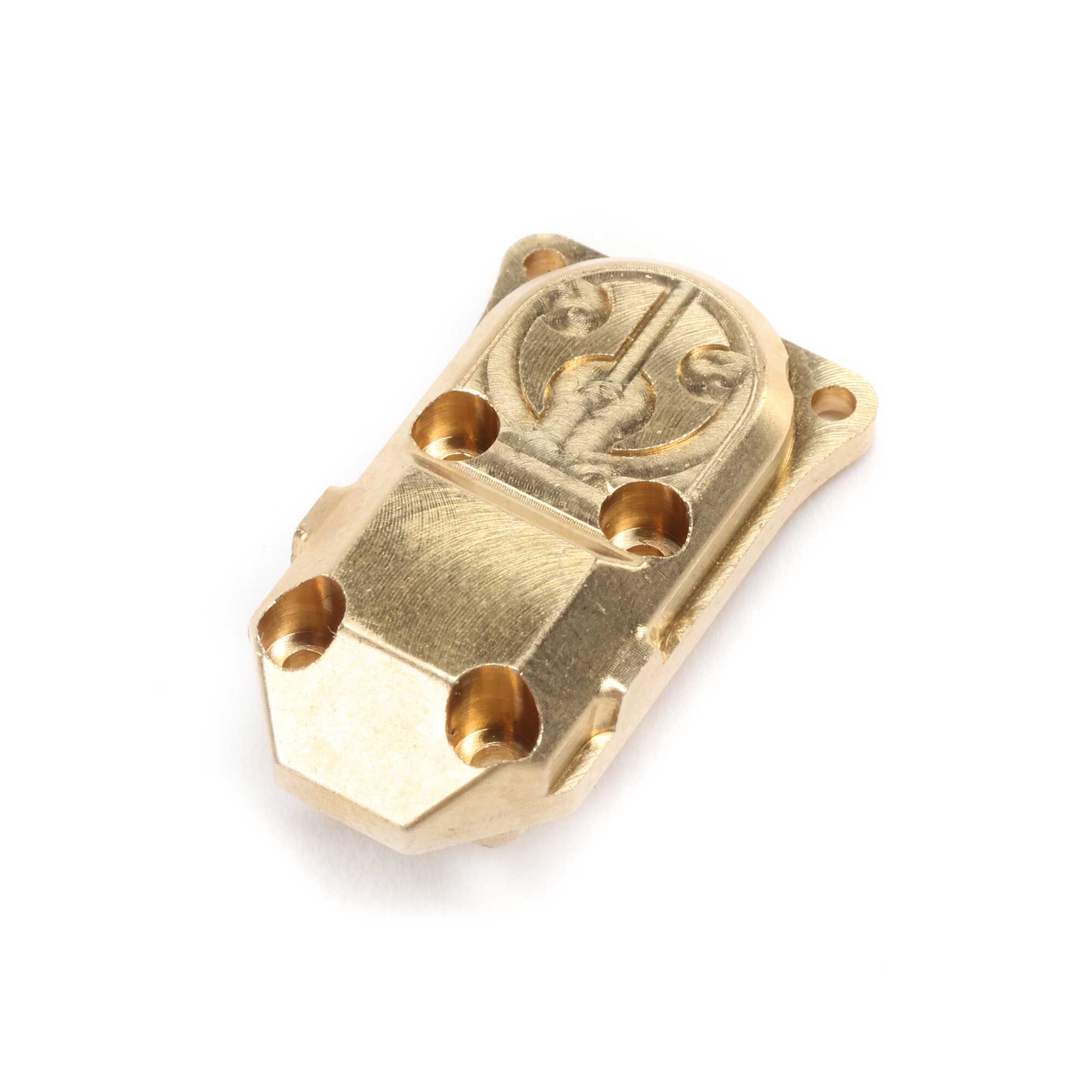 Axial Differential Cover, Brass: SCX24, AX24-AXI302001