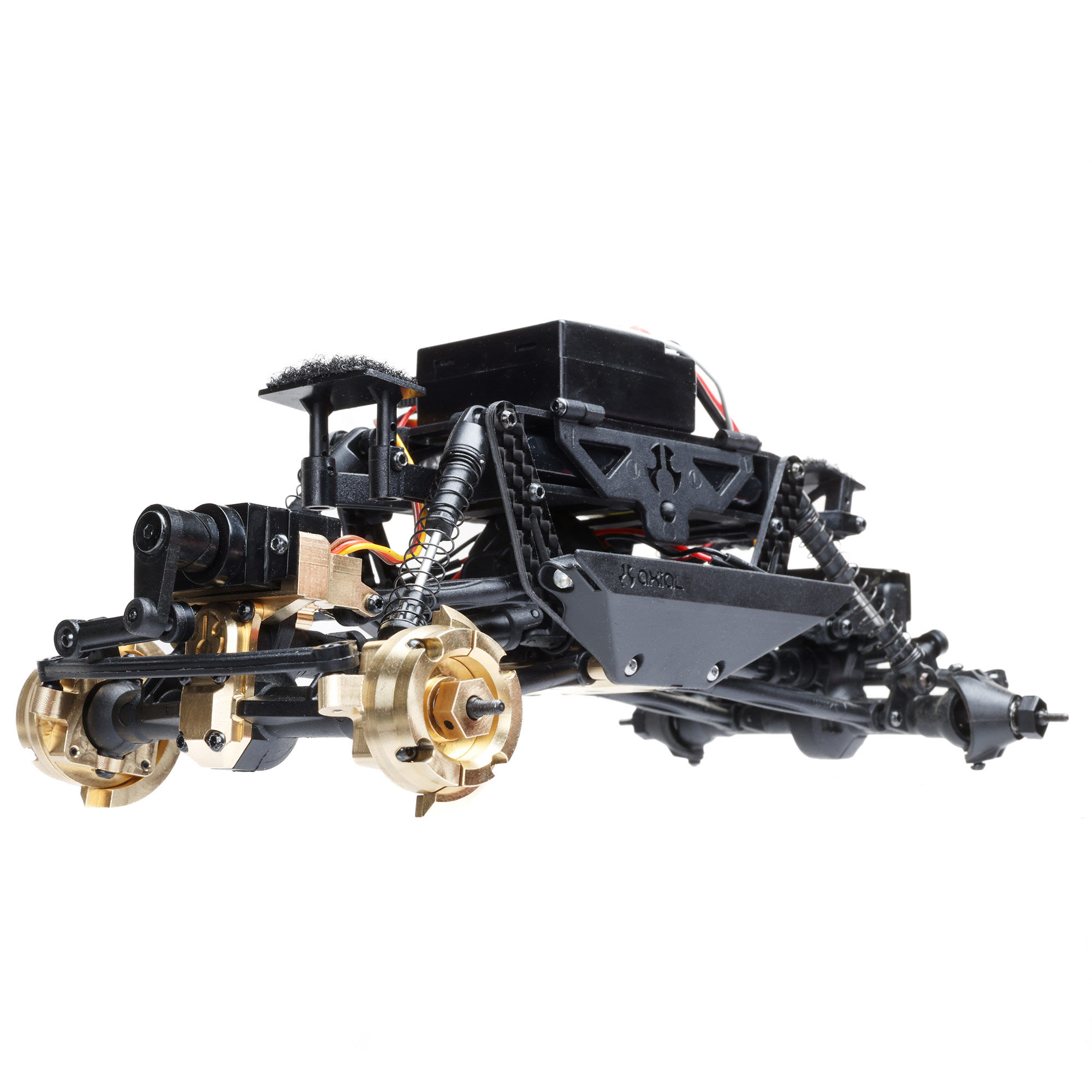 Axial Differential Cover, Brass: SCX24, AX24-AXI302001
